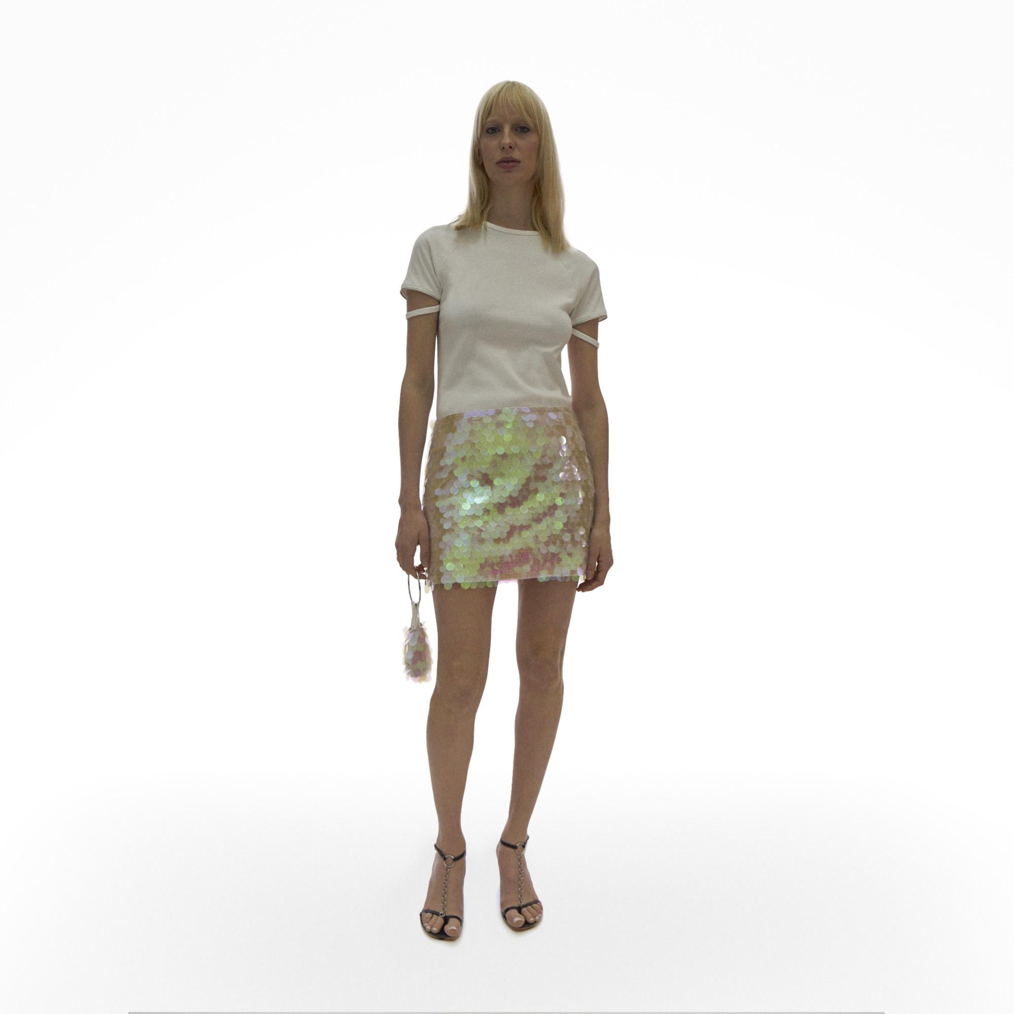 SEQUIN MINI SKIRT - 2