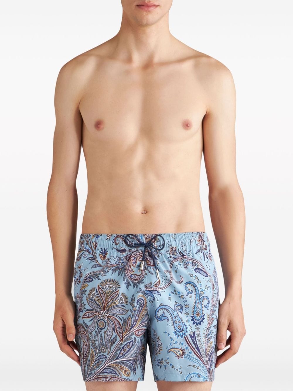 paisley-print swim shorts - 3