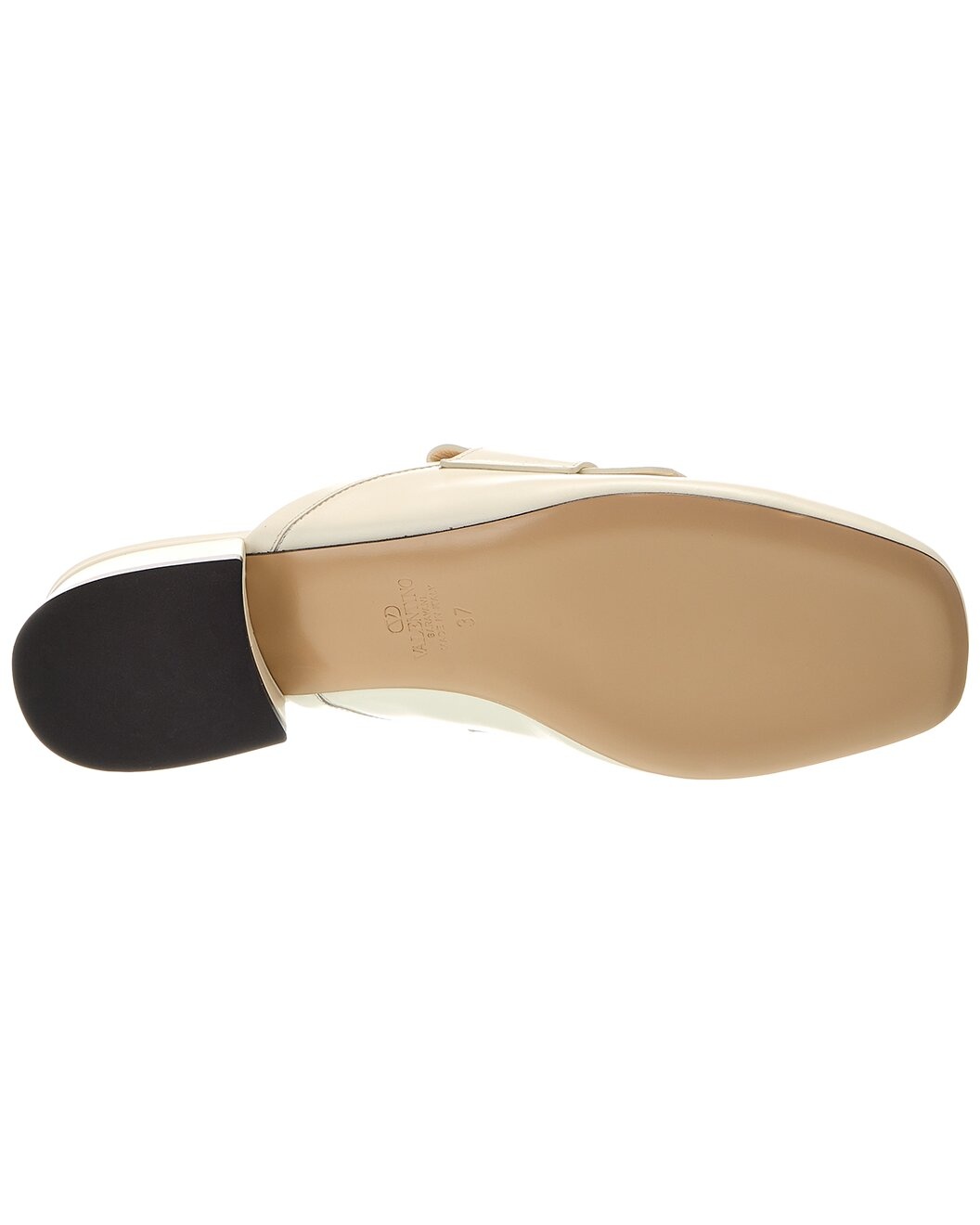 Valentino VLogo Signature 25 Leather Mule - 4