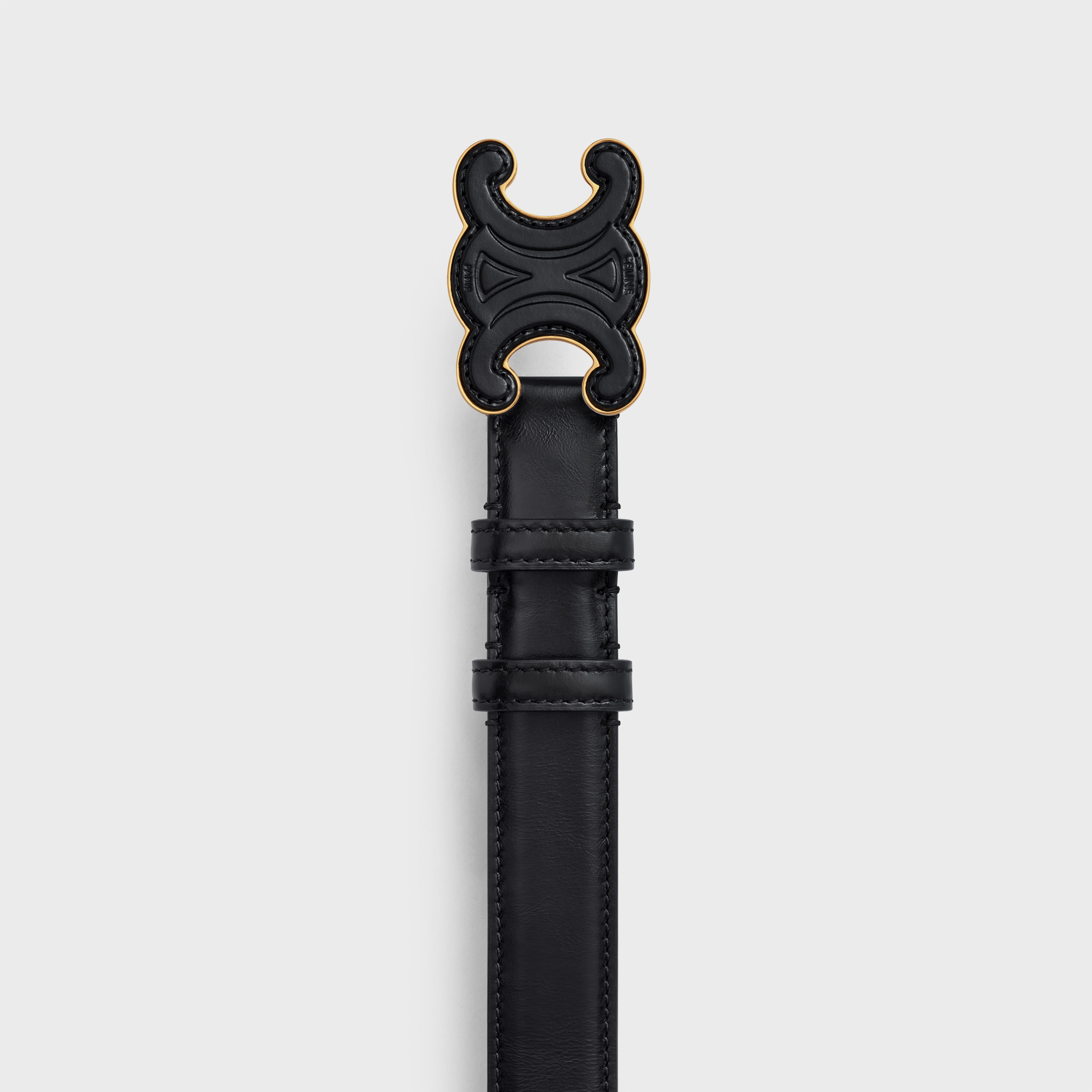 MEDIUM CUIR TRIOMPHE BELT in Taurillon Leather - 2