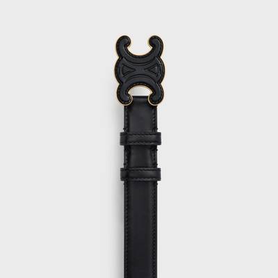 CELINE MEDIUM CUIR TRIOMPHE BELT in Taurillon Leather outlook