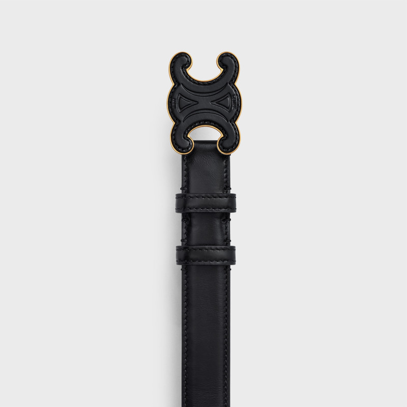 CELINE MEDIUM CUIR TRIOMPHE BELT in Taurillon Leather outlook