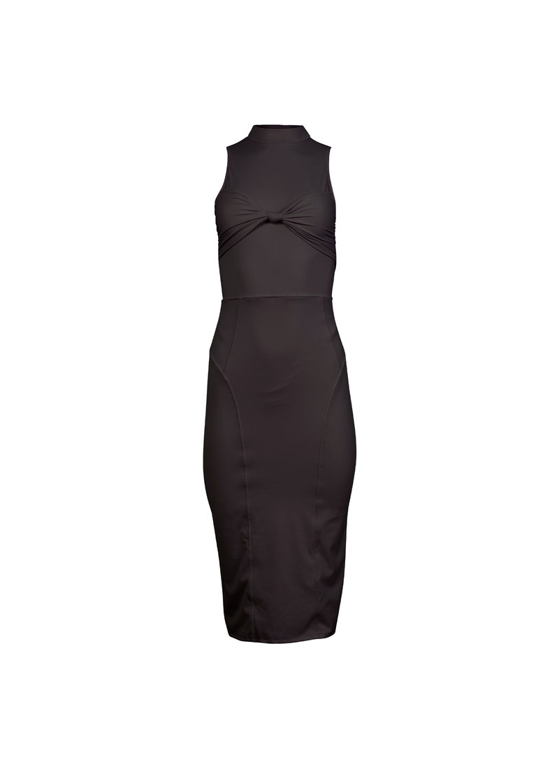 Sleek Jersey Knot Dress 1