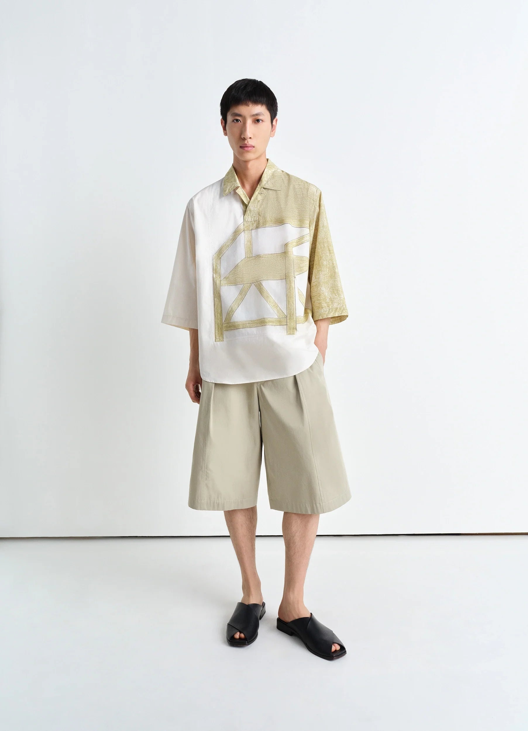 MAXI PLEATED BERMUDA - 2