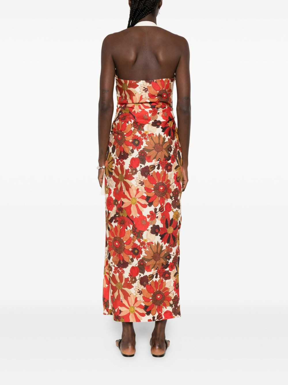 Castella floral-print dress - 4