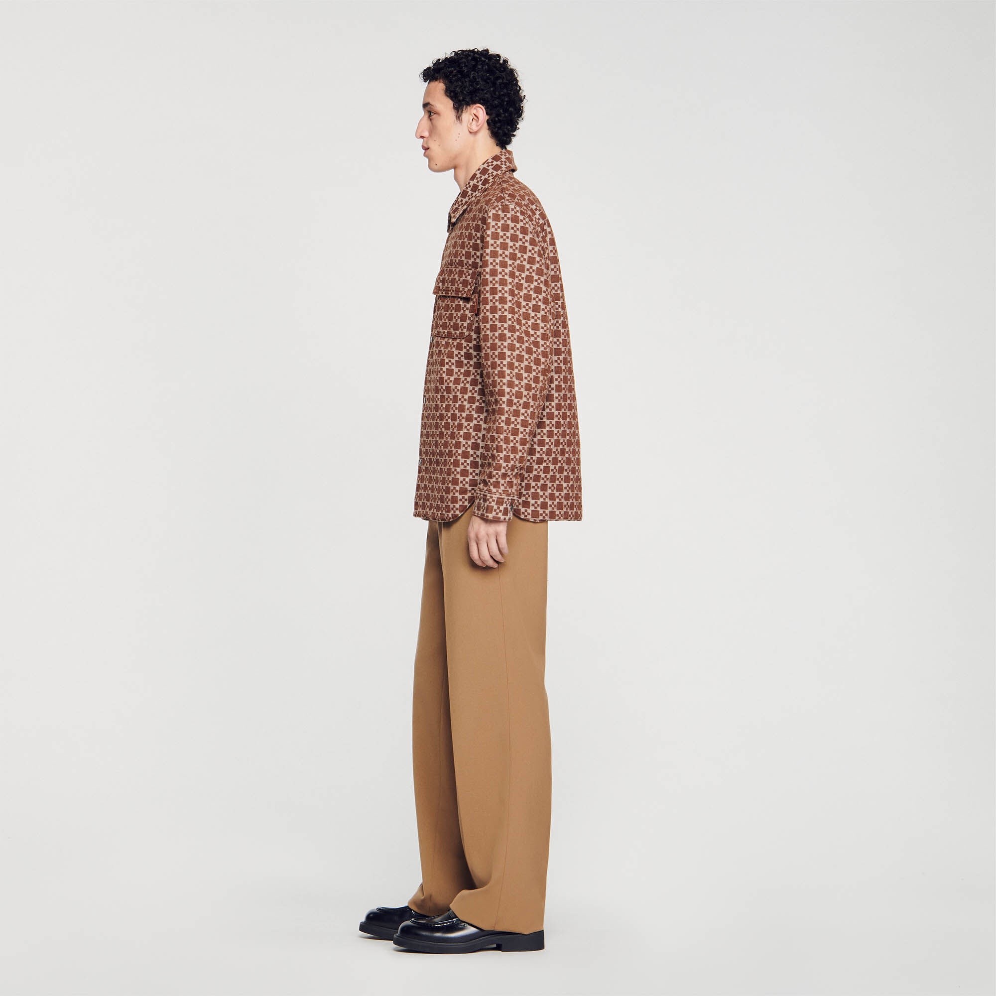 SQUARE CROSS OVERSHIRT - 7