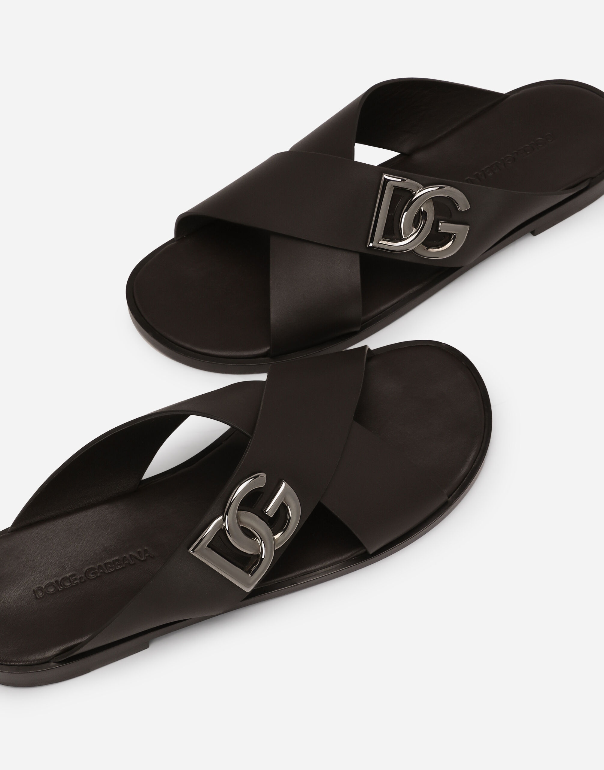 Calfskin sandals - 5