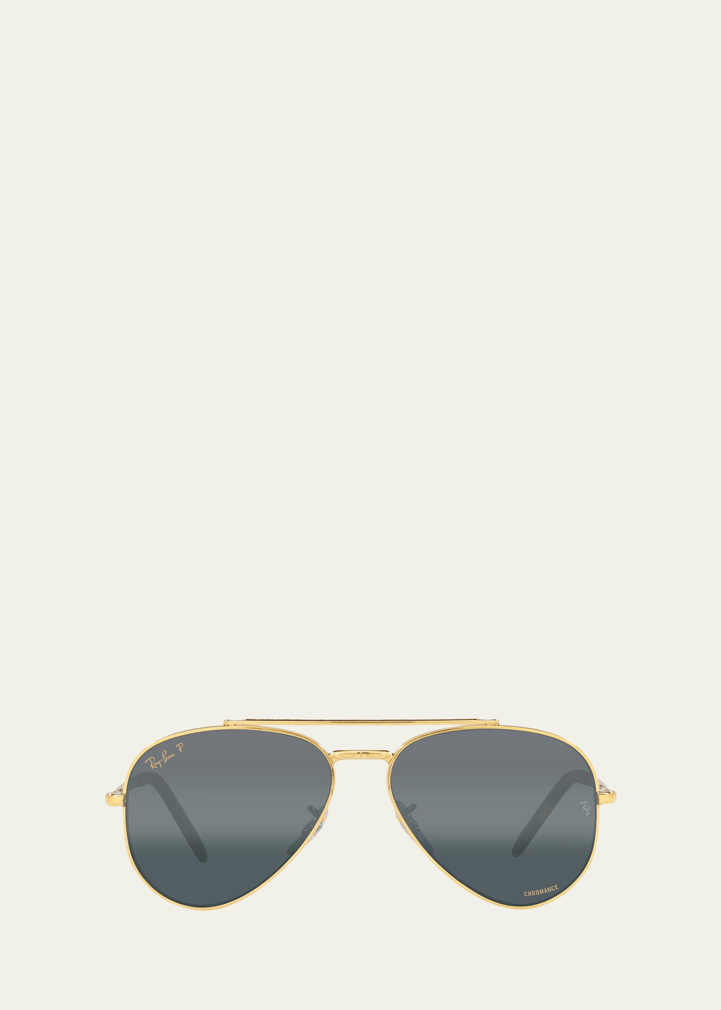 Logo Metal Aviator Sunglasses - 2