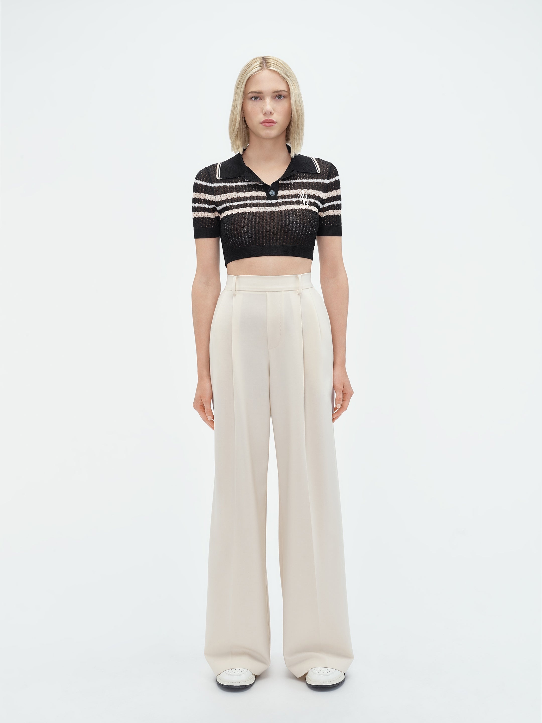 RELAXED DOUBLE PLEATED PANT - 2