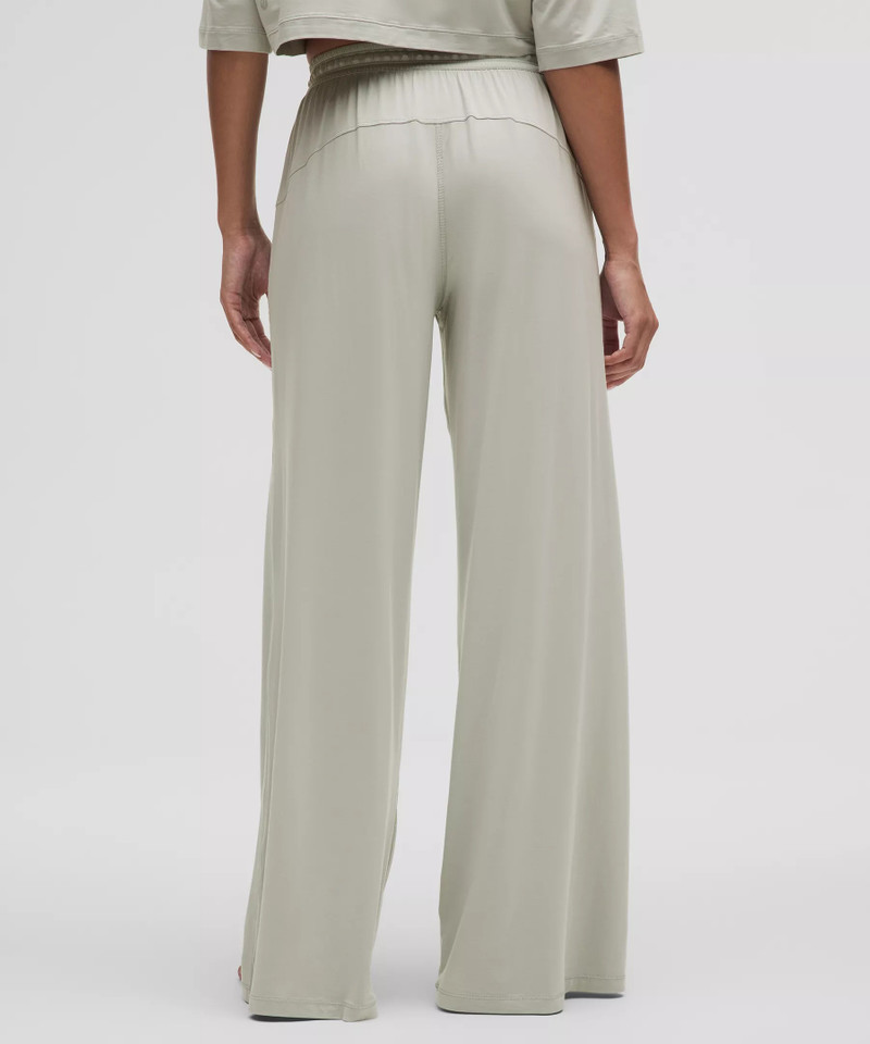 Modal High-Rise Wide-Leg Lounge Pant 3