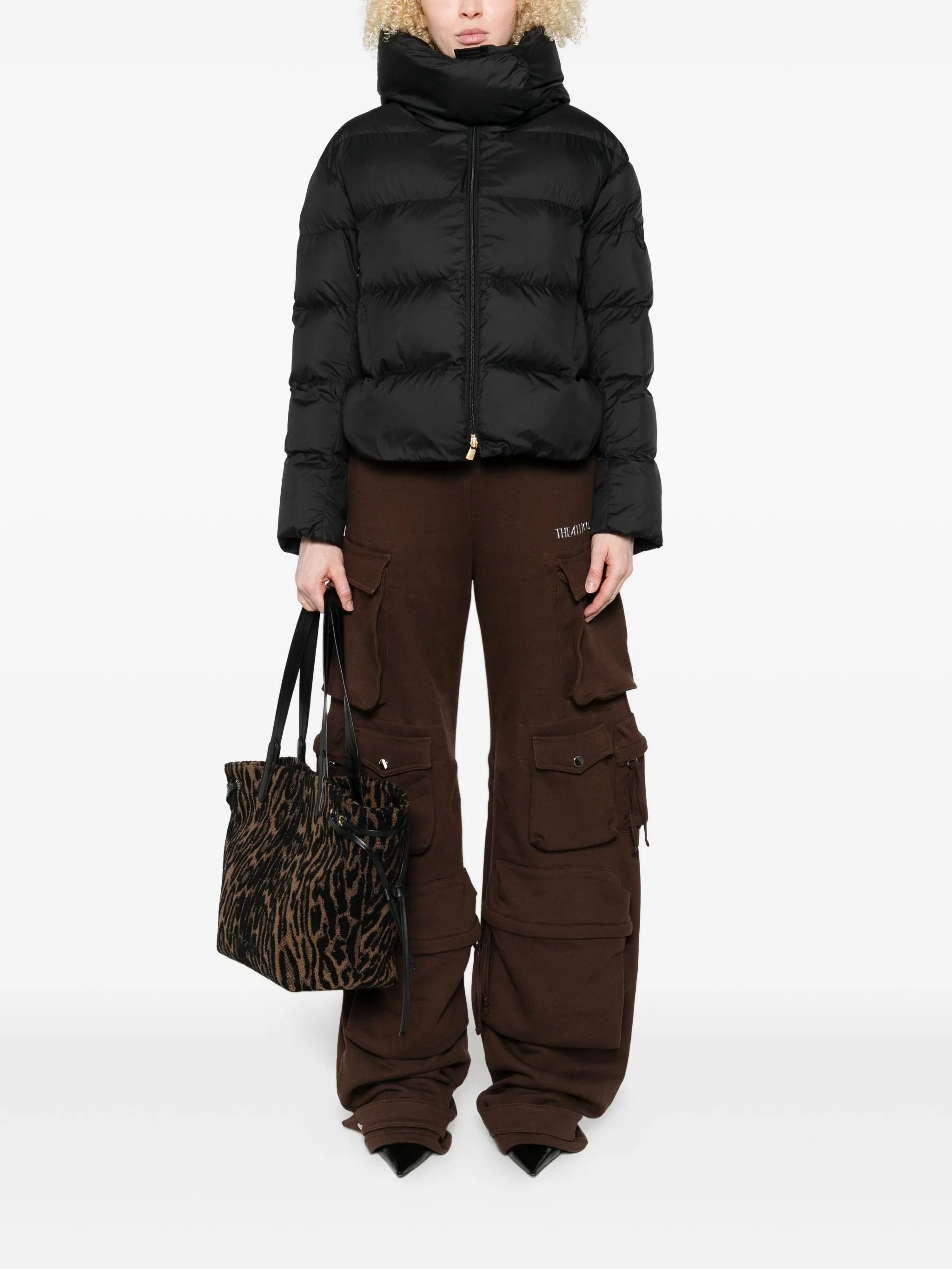 Pinko Quilted High-neck Jacket - 3