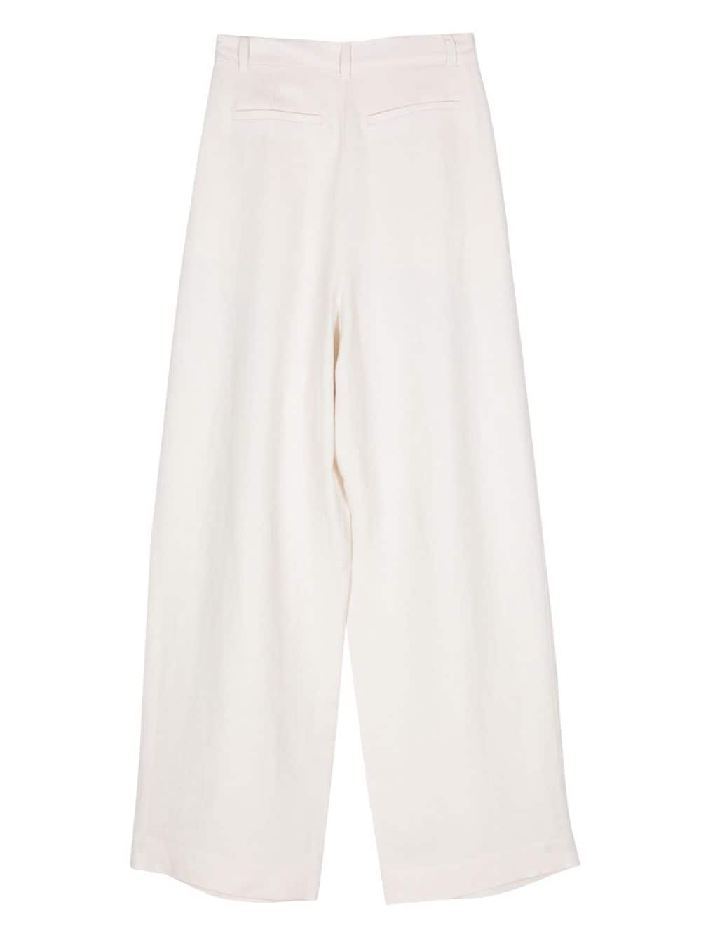 Piper high-waist palazzo trousers - 2