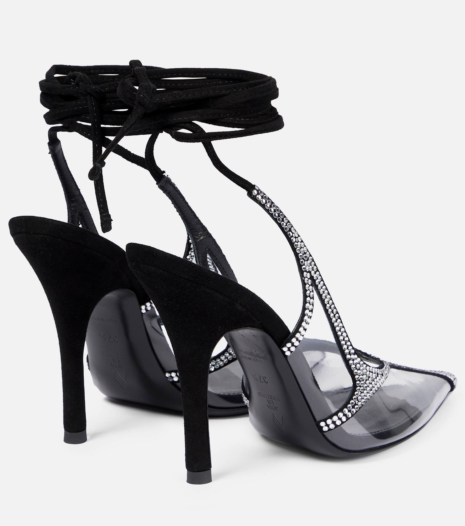 Venus crystal-embellished pumps - 3