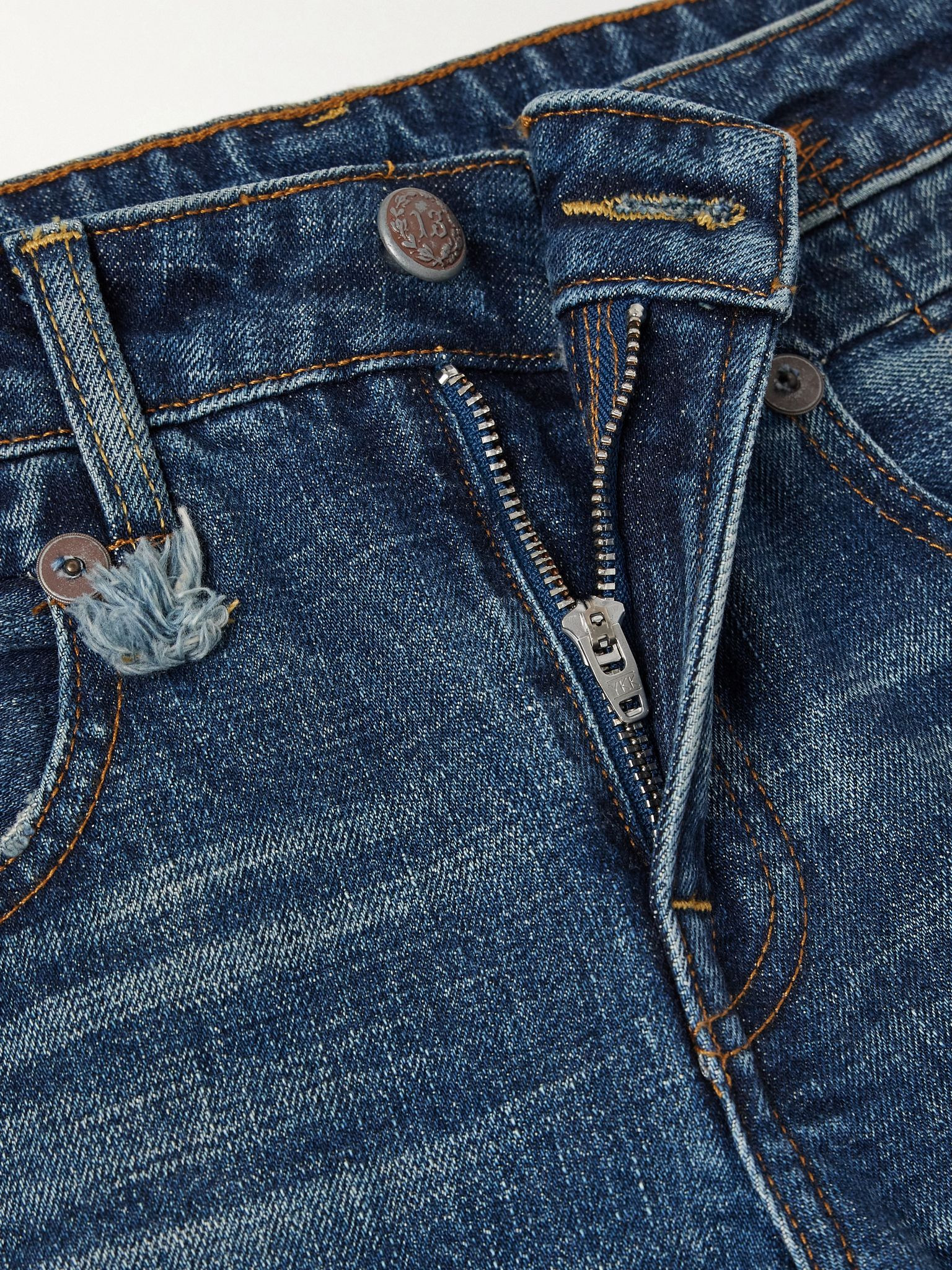 Overflow Boy low-rise flared jeans Mid denim - 5