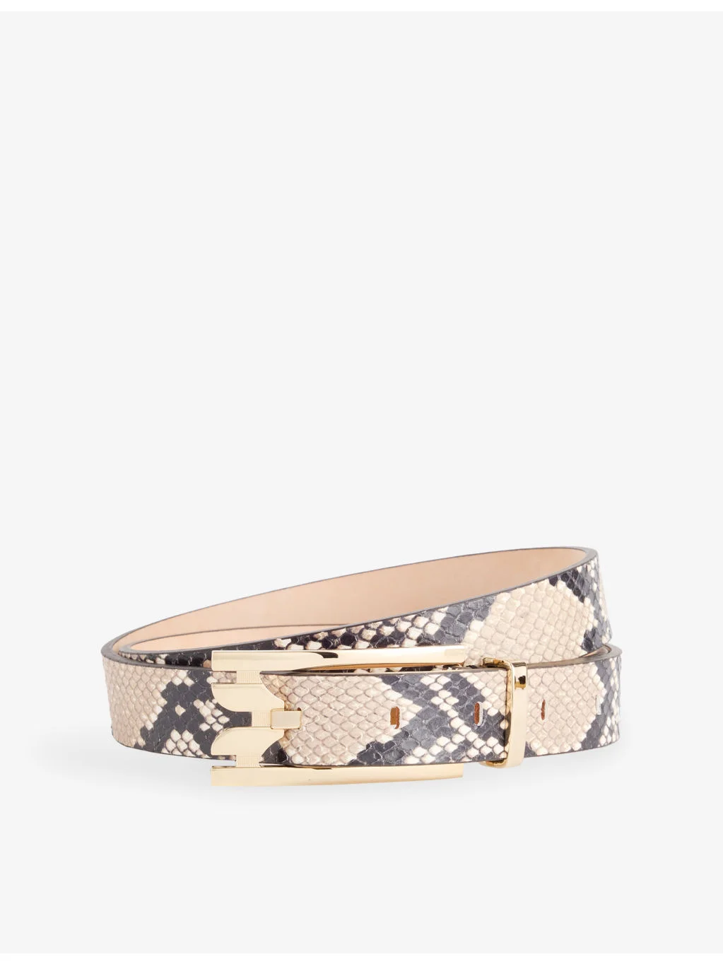 Dorian Pin-Buckle Leather Belt - 1