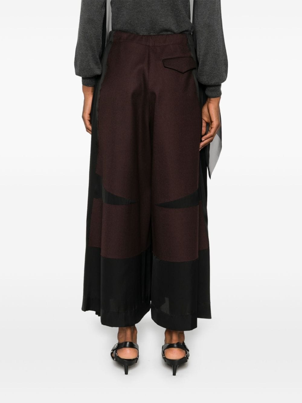 panelled trousers - 4