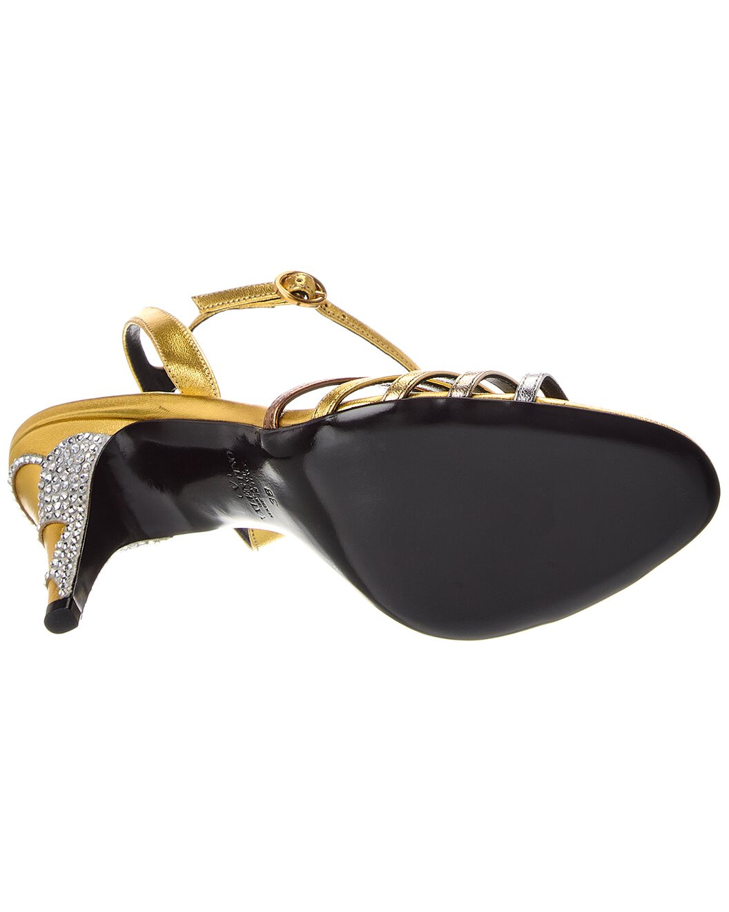 Valentino Ladycrush 85 Leather Sandal - 4
