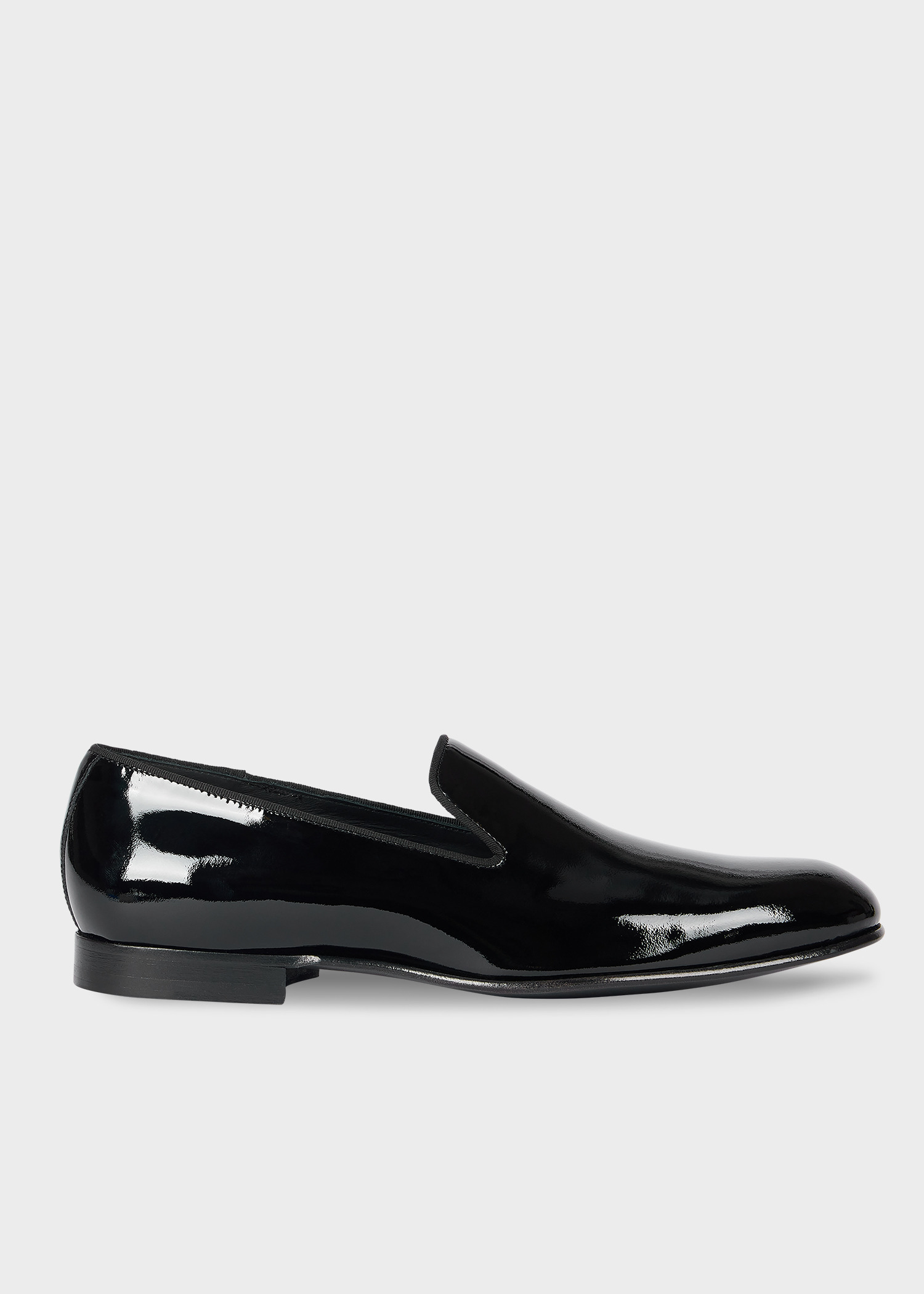 Black Patent Leather 'Rudyard' Loafers - 1