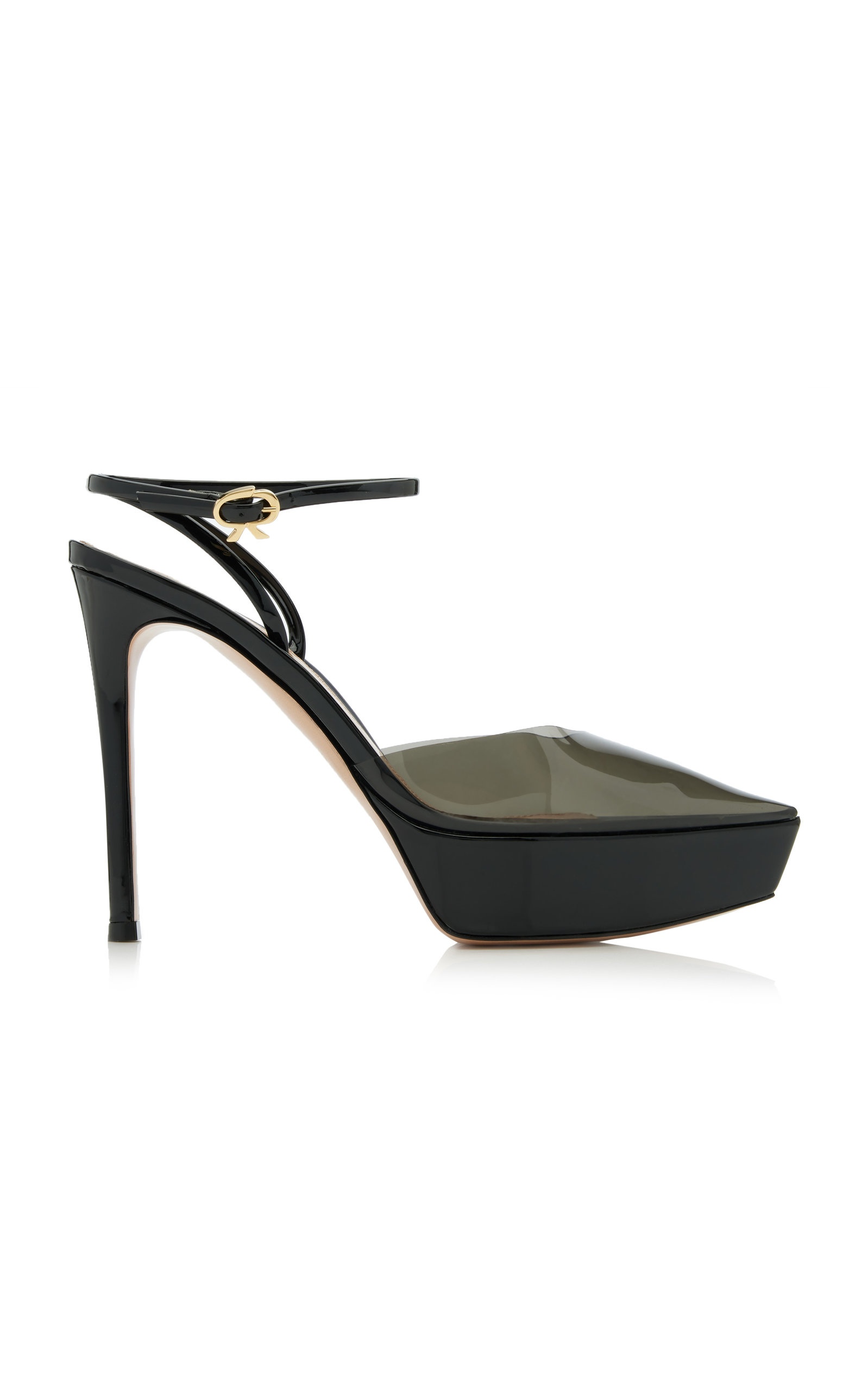 Plexi & Vernice Platform Pumps black - 1