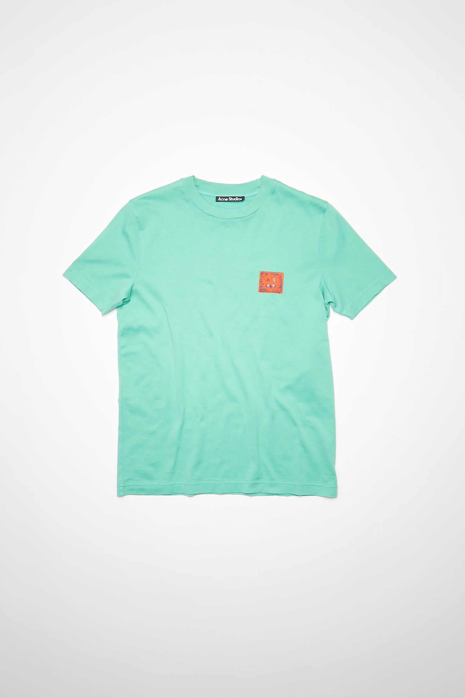 Face patch t-shirt - Jade green - 4