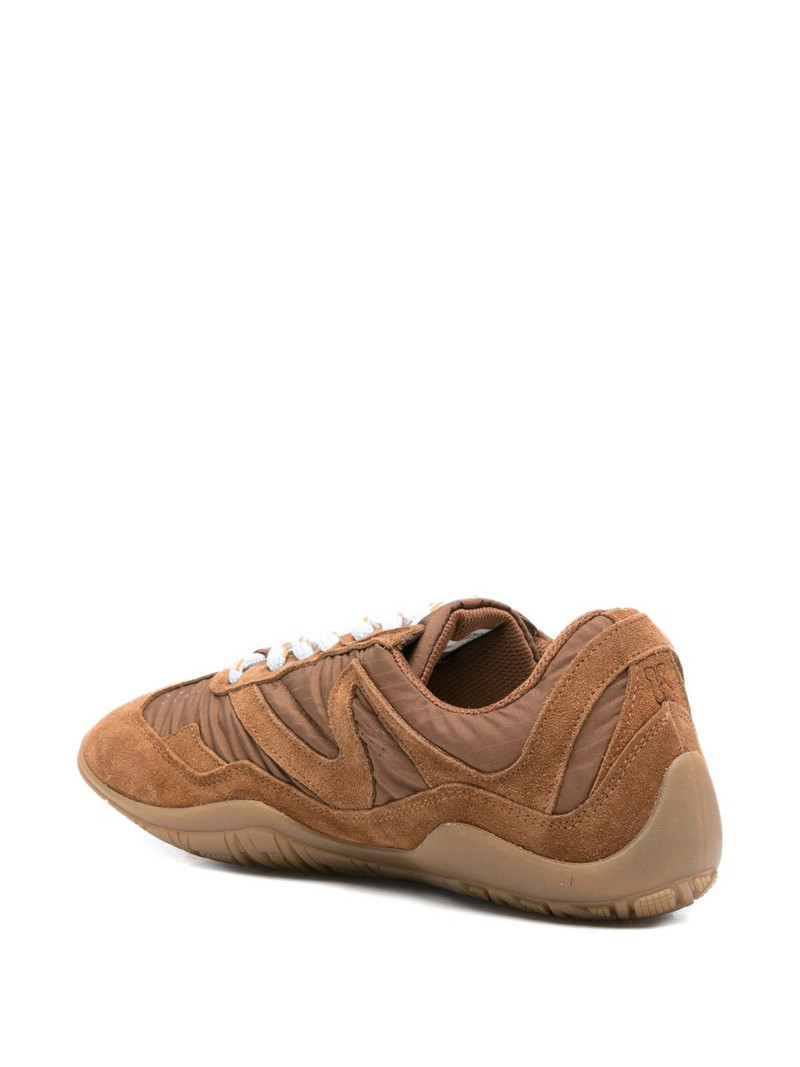 Maliah Sky suede-panelled sneakers 3