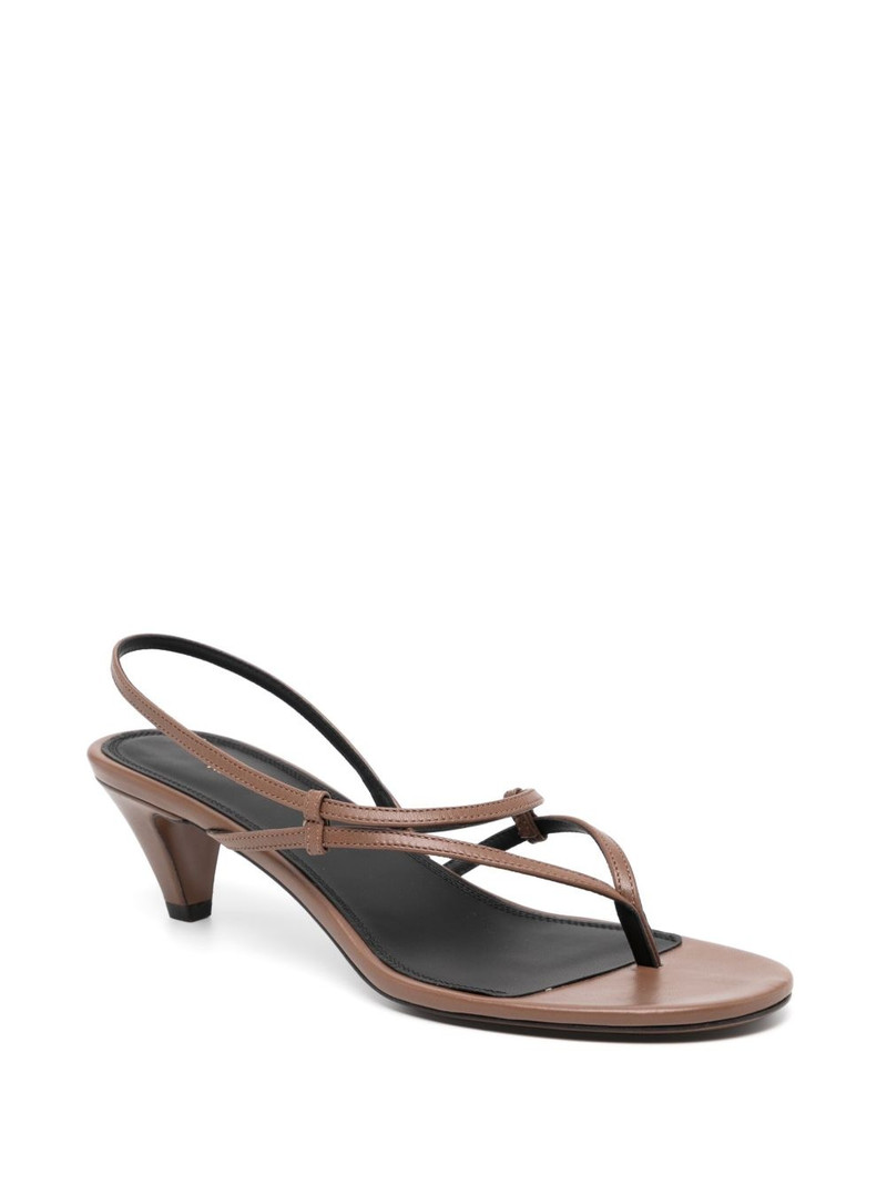 NEOUS 60mm leather sandals outlook