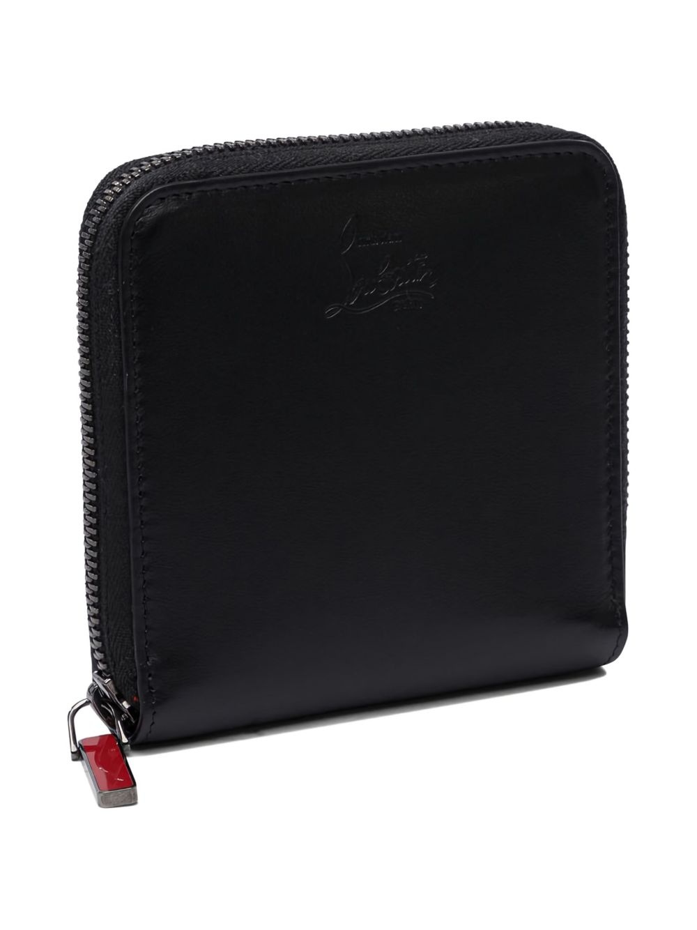 zip-around leather wallet - 3