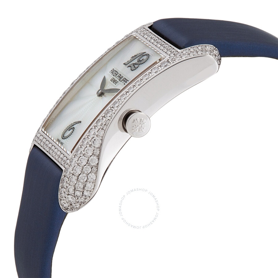 Patek Philippe Gondolo Quartz Diamond Grey Dial Ladies Watch 4972G-001 - 2