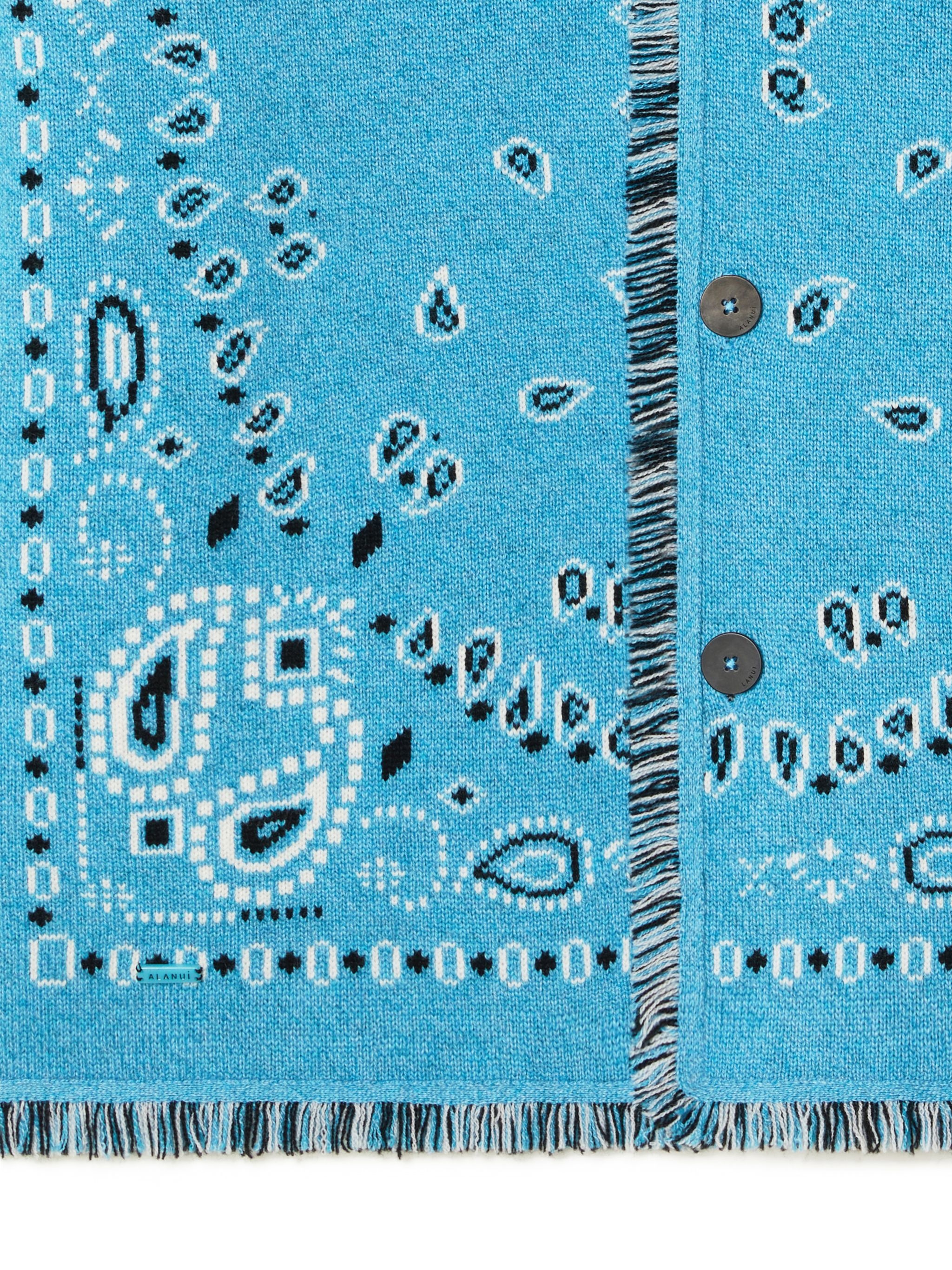 Bandana Jacquard Cardigan - 9