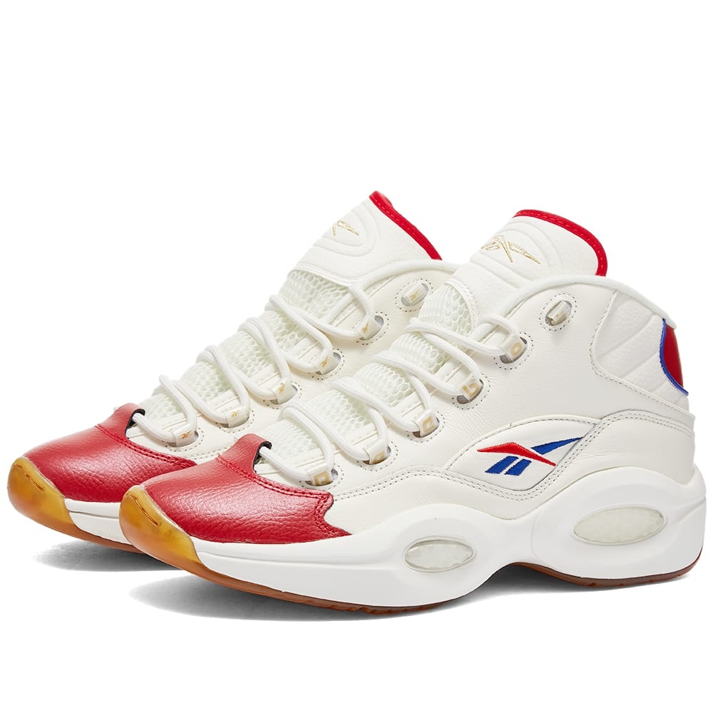 Reebok Question Mid Red Toe - 1