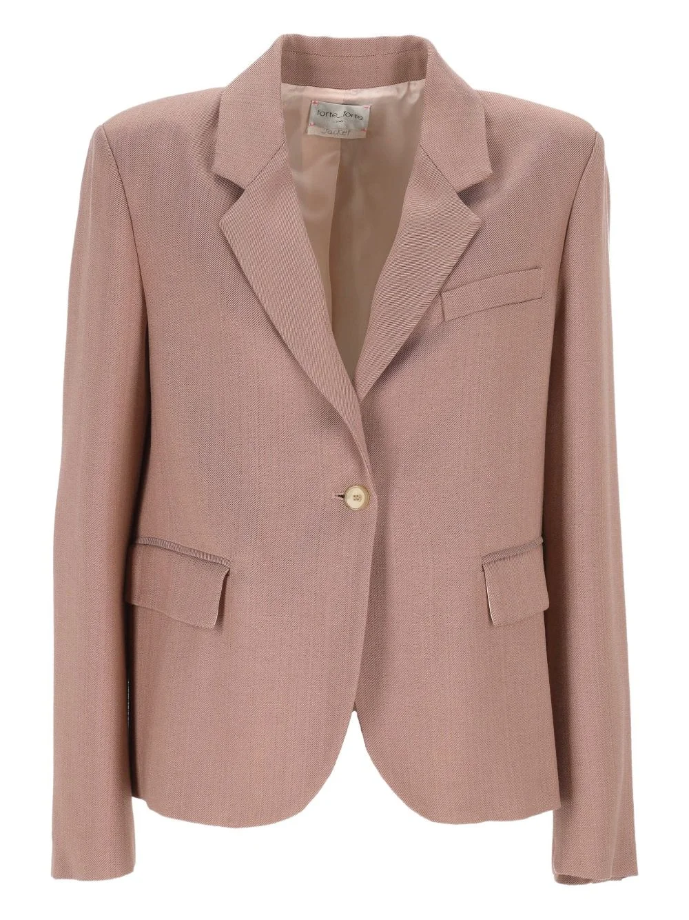 button single-breasted blazer - 1