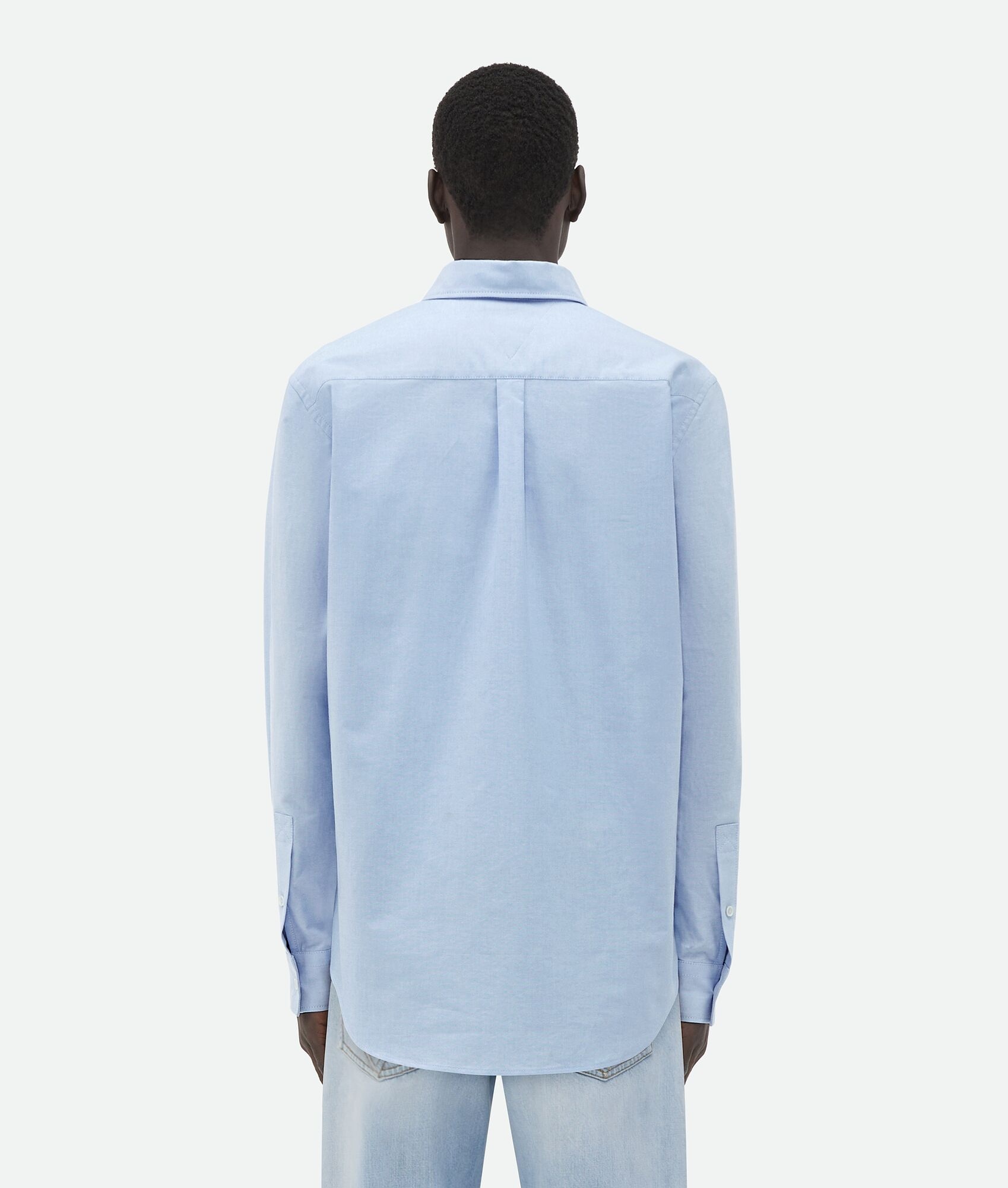Cotton Oxford Relaxed Shirt - 3