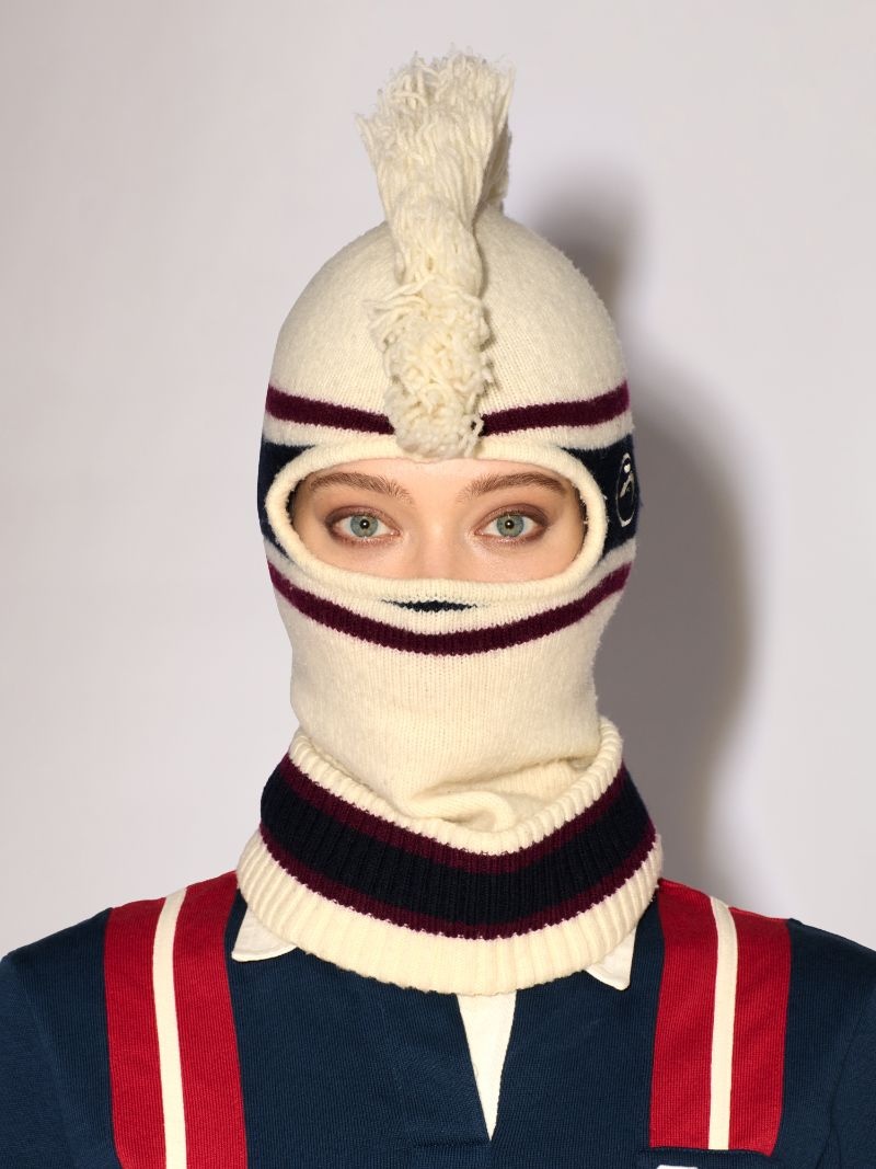 FRINGE KNIT BALACLAVA - 2