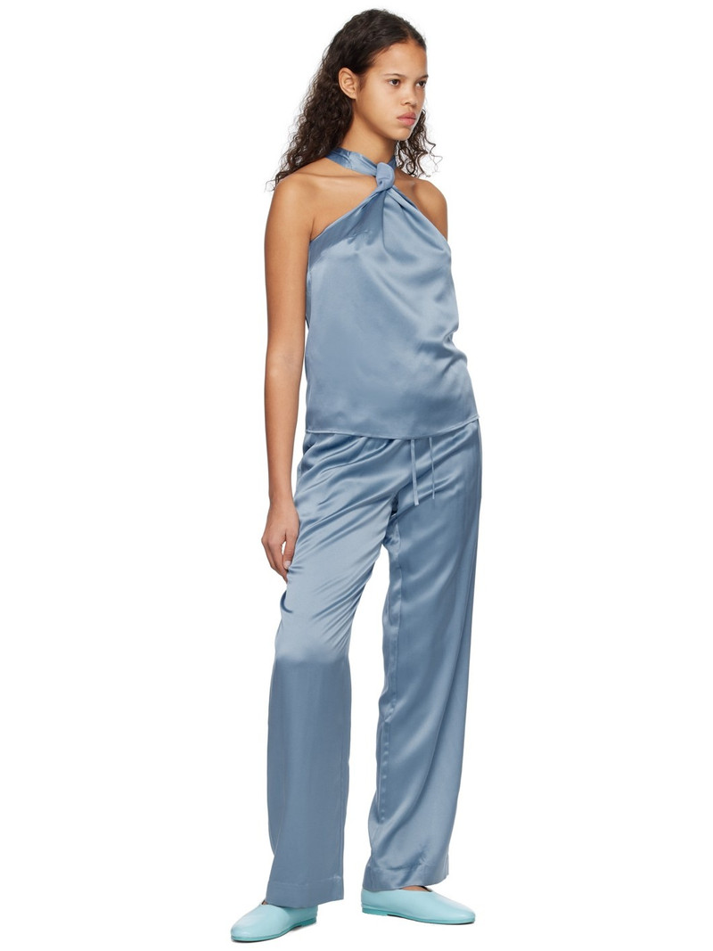 Loulou de Saison Blue Soma Lounge Pants outlook
