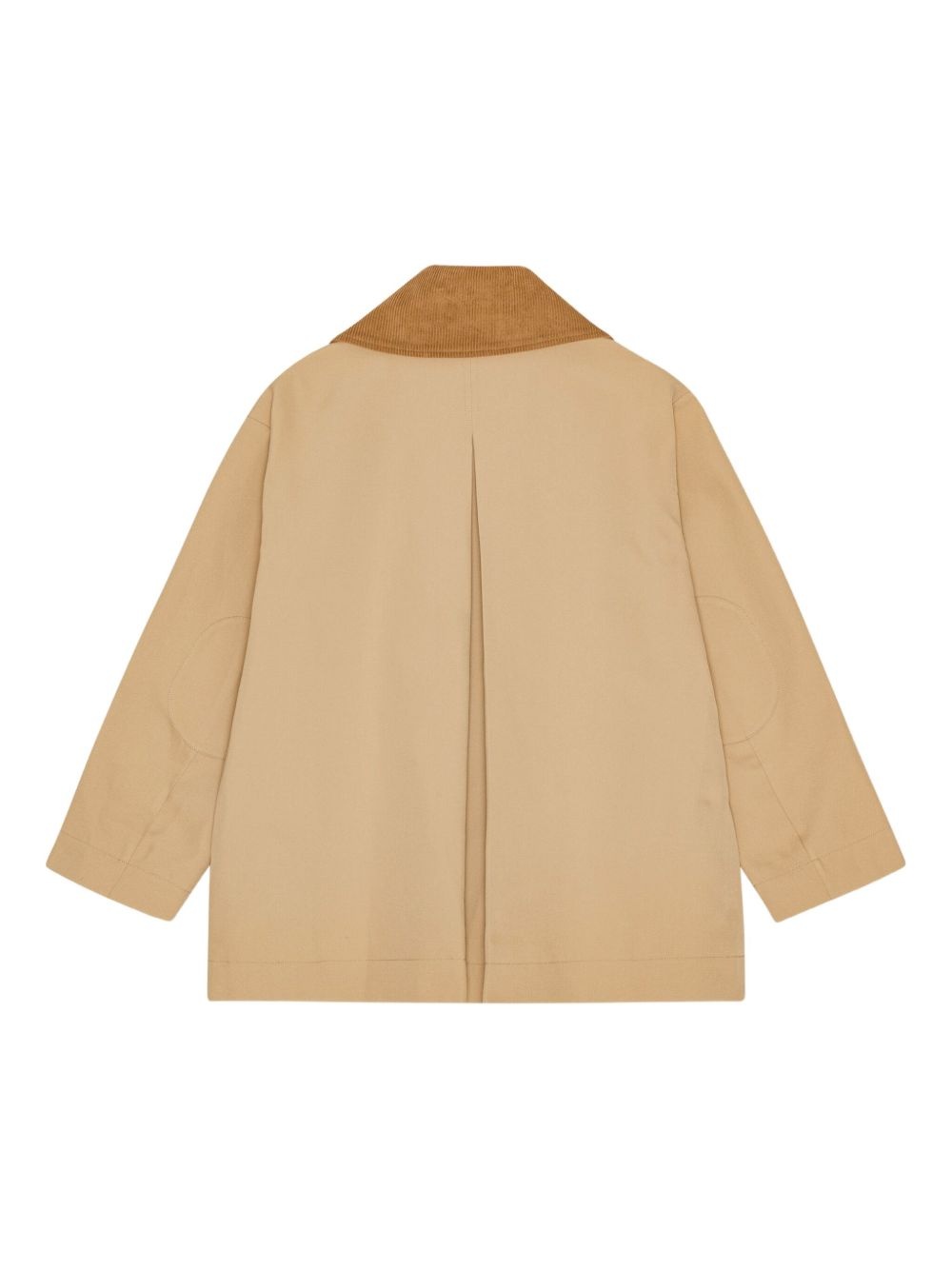 corduroy-collar utility jacket - 6