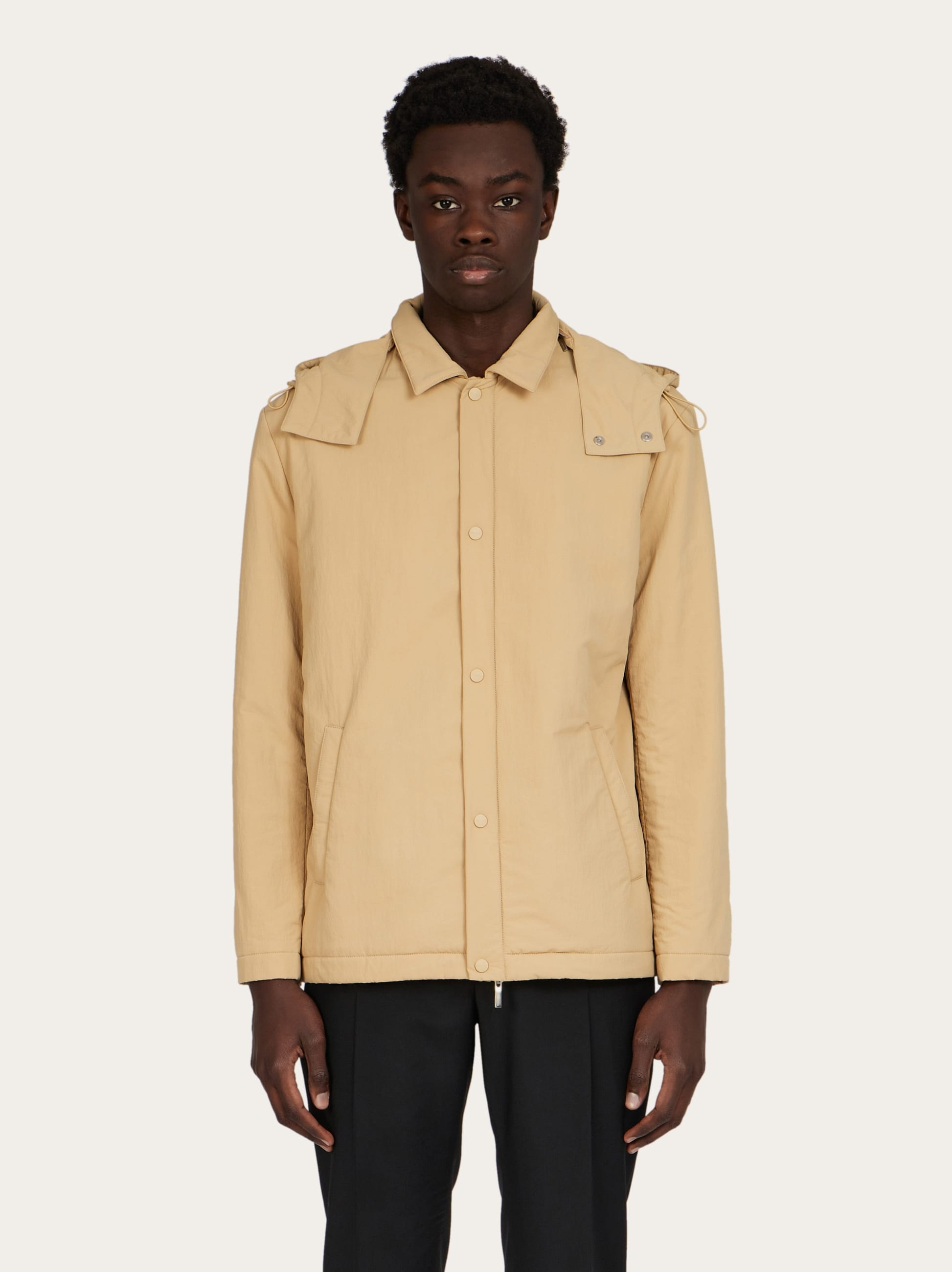 Structured nylon jacket - 2