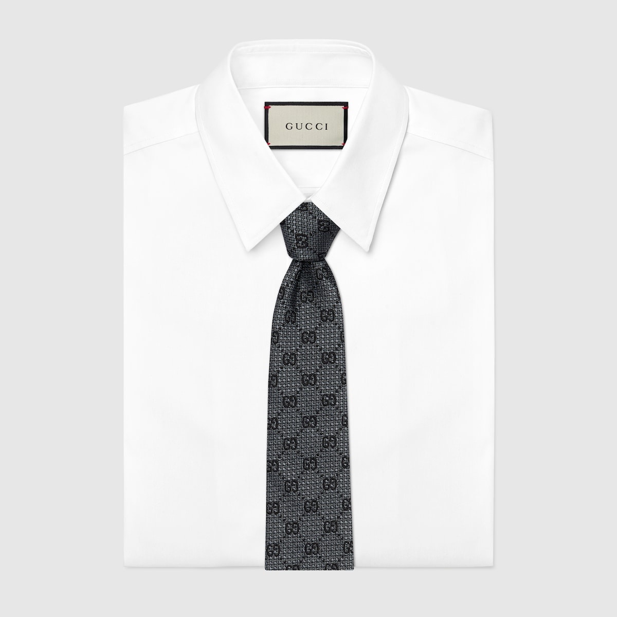 GG silk jacquard tie - 2