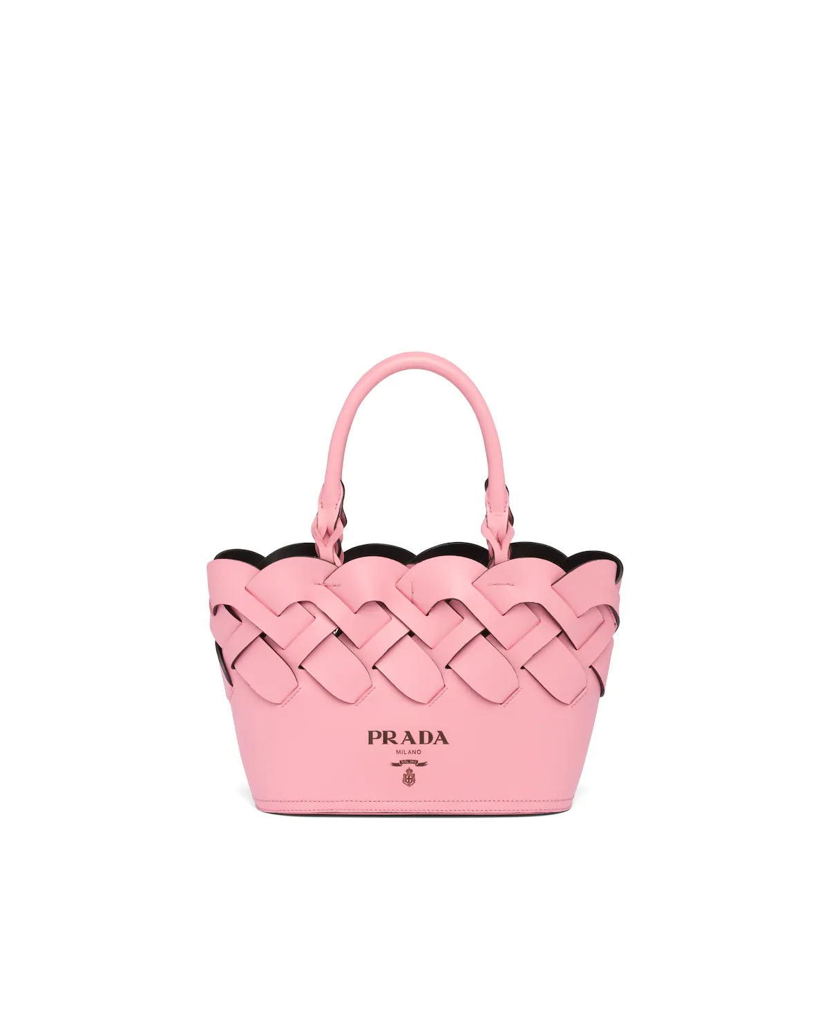 Leather Prada Tress Tote - 1