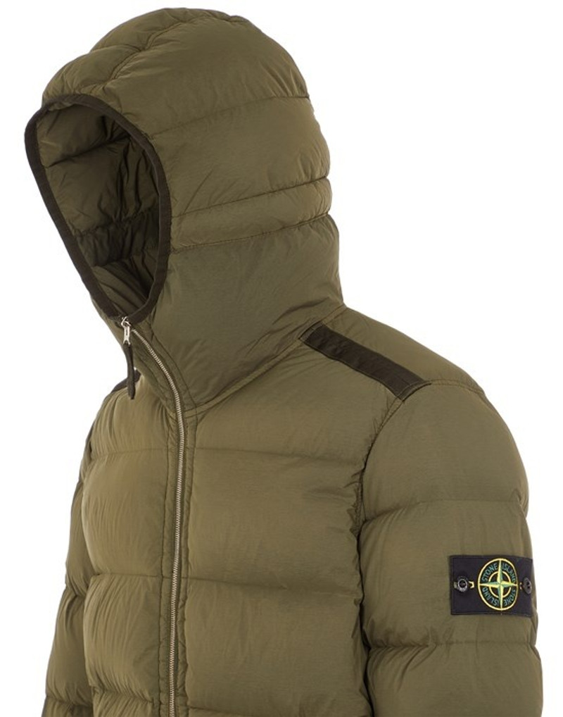 43728 SEAMLESS TUNNEL NYLON DOWN-TC OLIVE GREEN 4