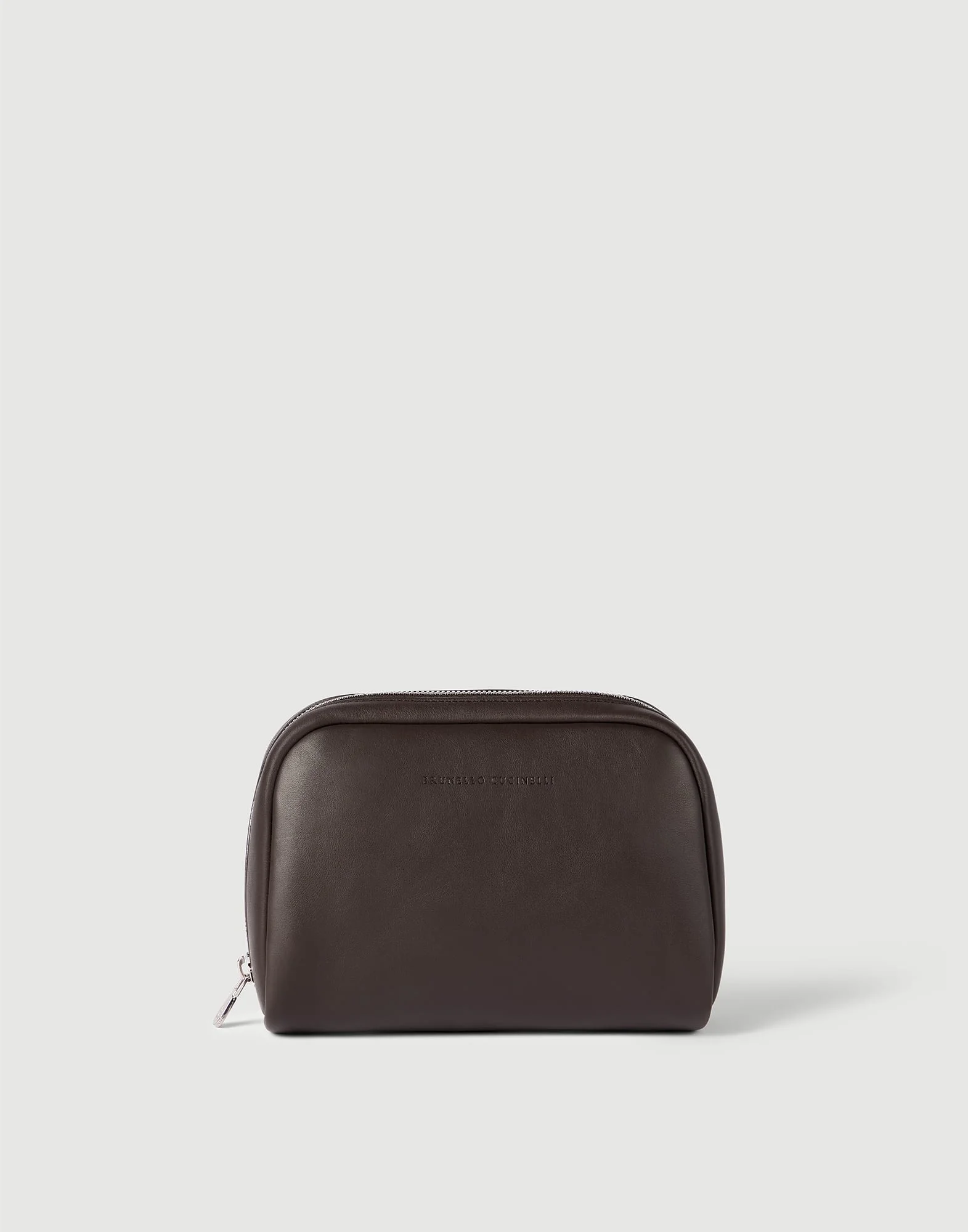 Smooth calfskin slim beauty case - 1