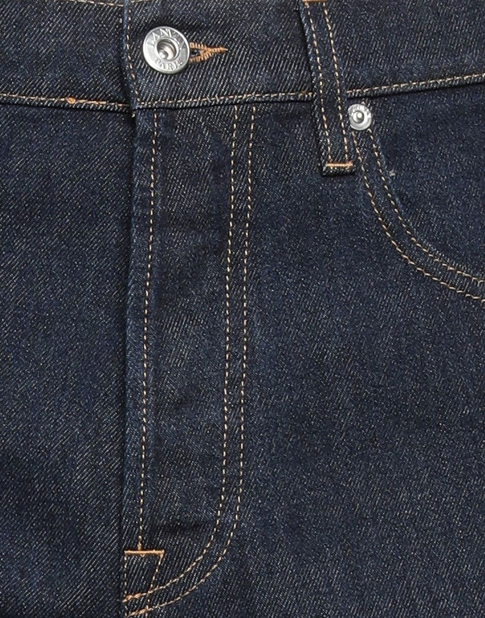 Blue Men's Denim Pants - 4