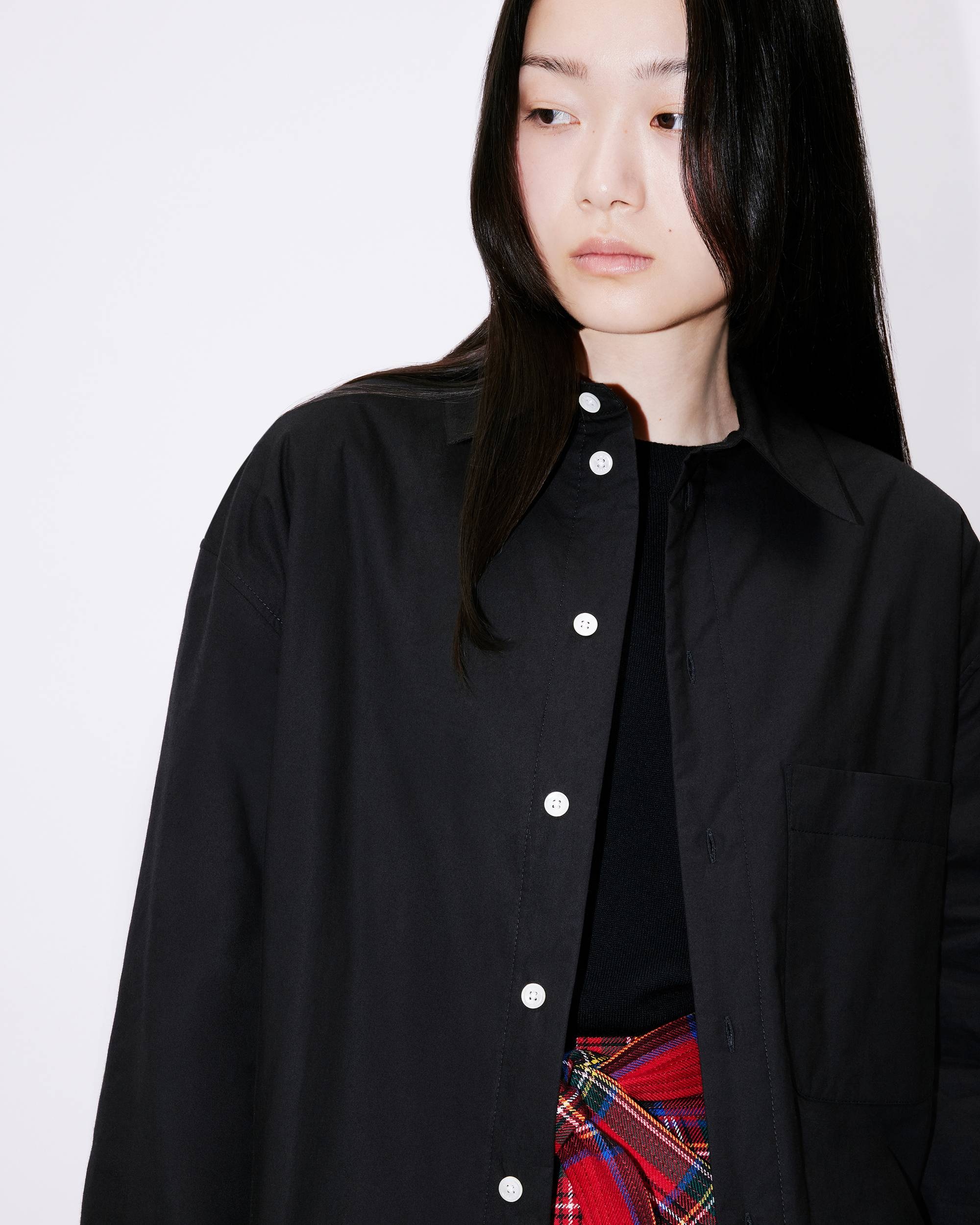 'Year of the Dragon' padded genderless shirt jacket - 11
