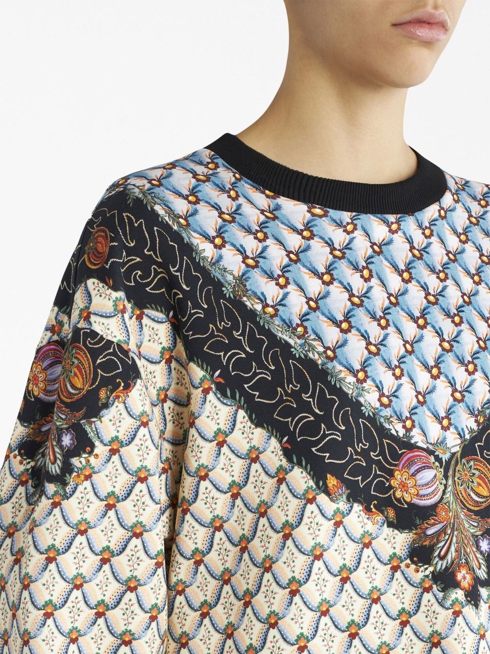Floralia floral-print jumper - 4