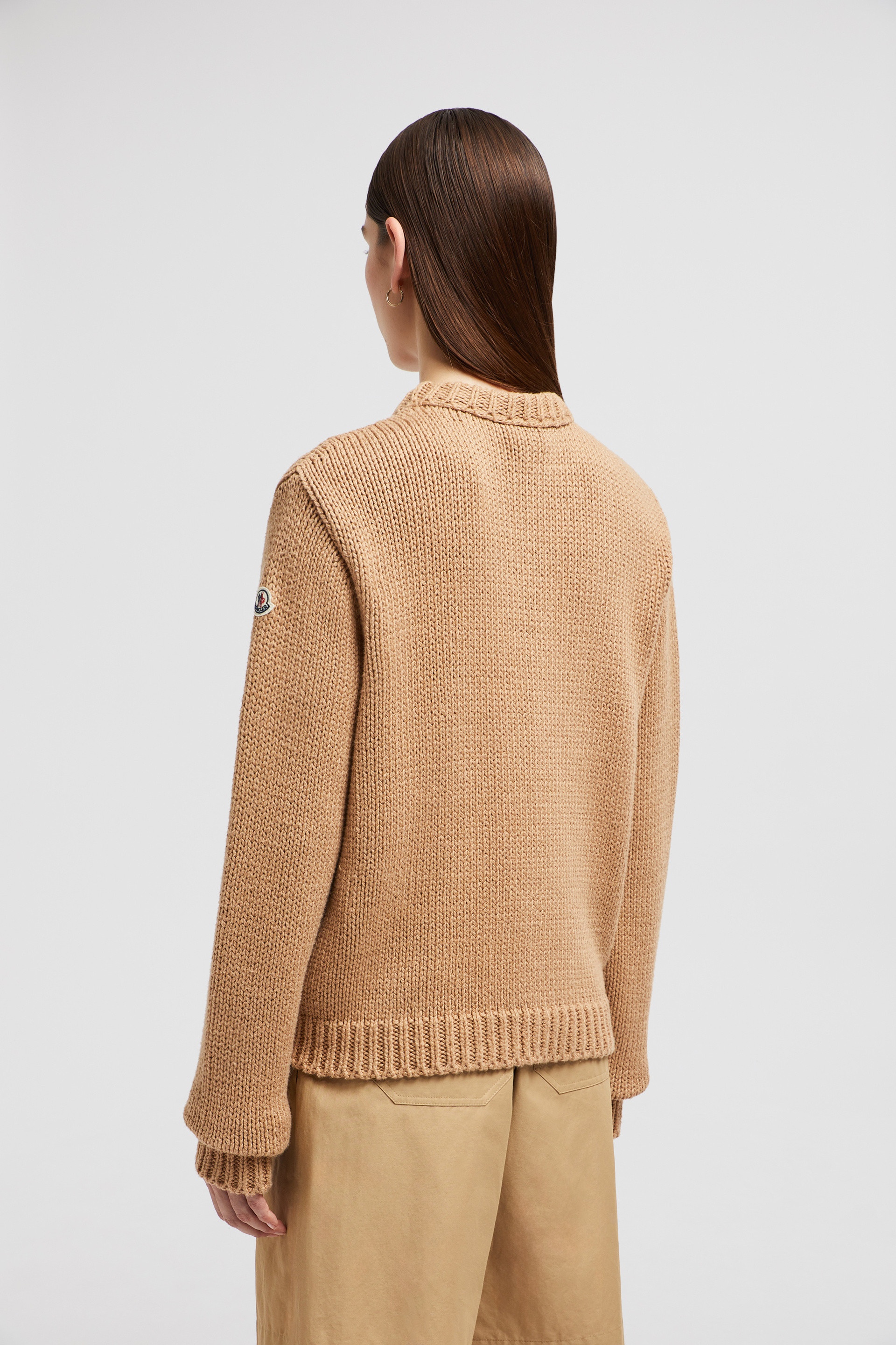 Embroidered Logo Cotton Sweater - 5