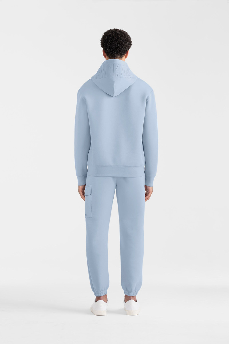 KOLTON-Z Double-Face Jersey Logo Hoodie 5