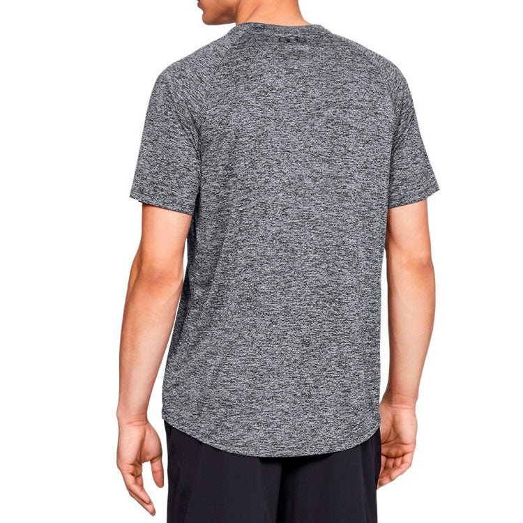 Men's Under Armour Tech 2.0 Training Sports Quick Dry Loose Short Sleeve Gray 1326413-002 - 5