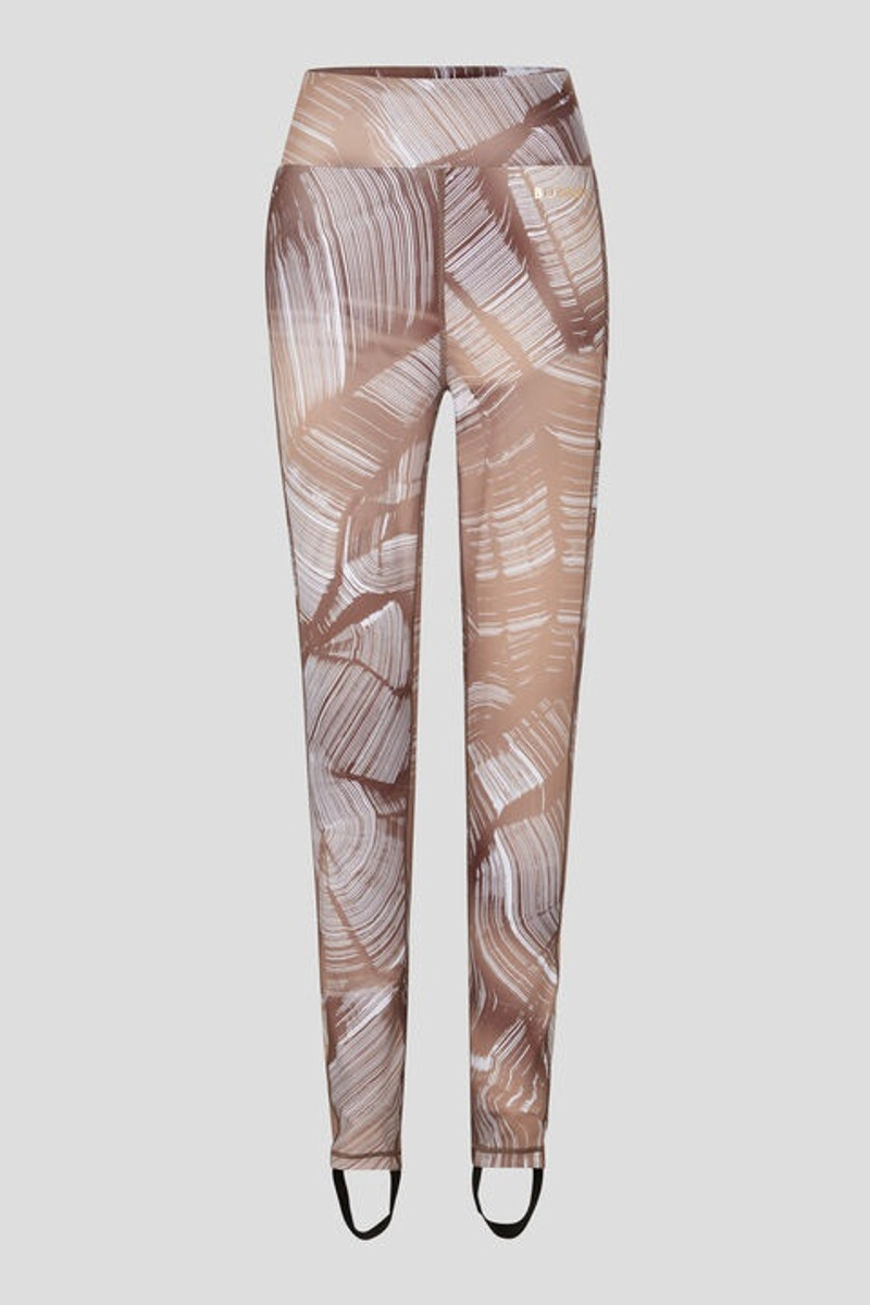 Kala Stirrup pants in Brown/Beige 1