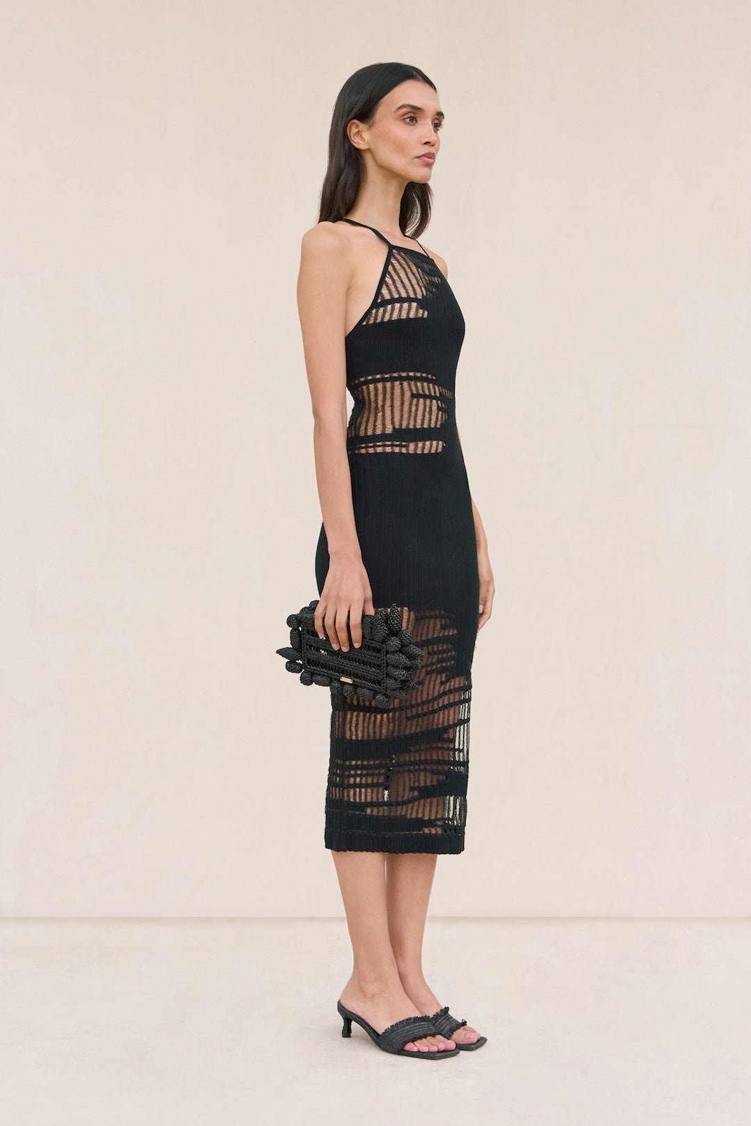 NODIN KNIT COVERUP DRESS - 4