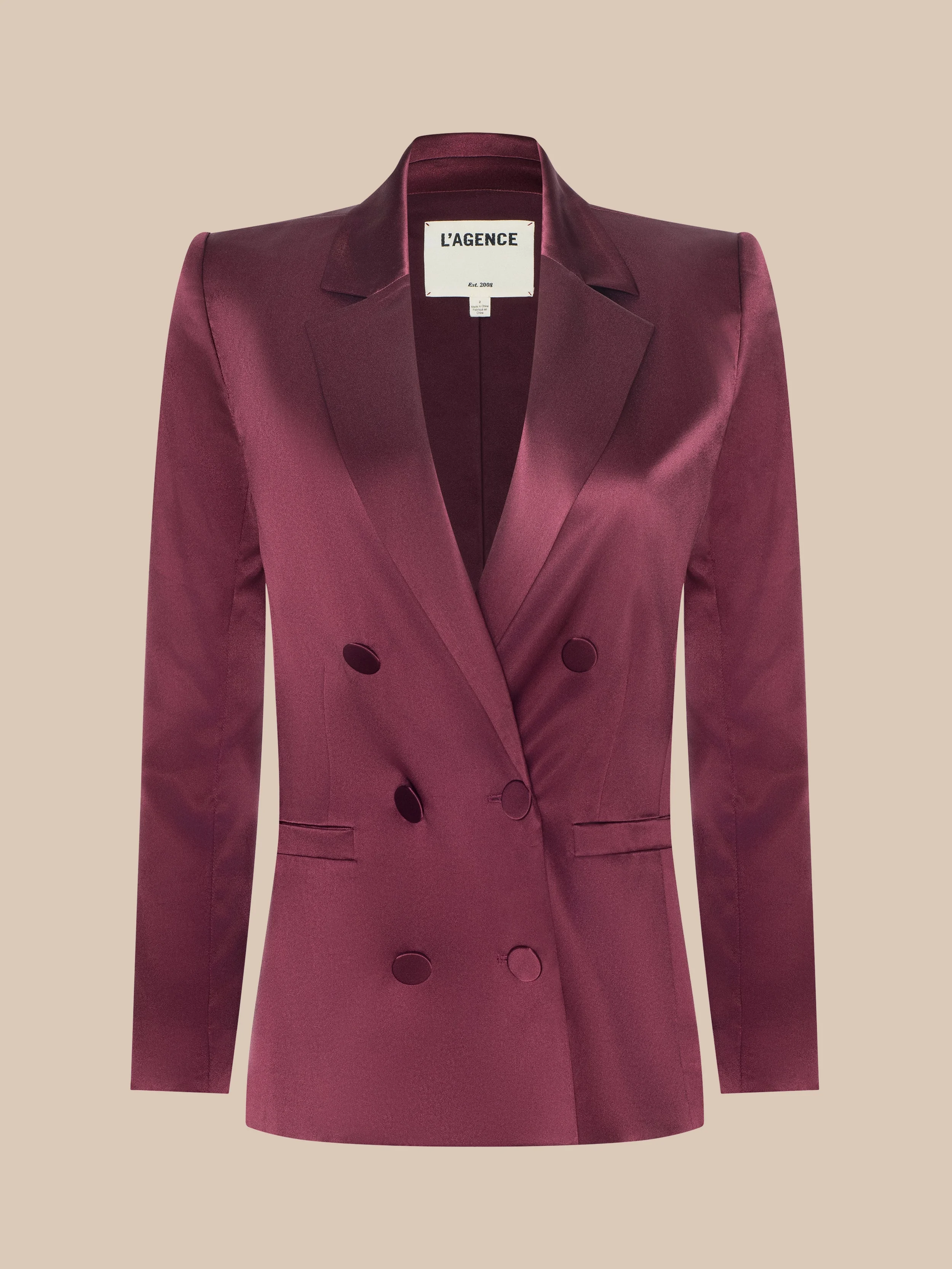 Sena Silk Blazer - 1