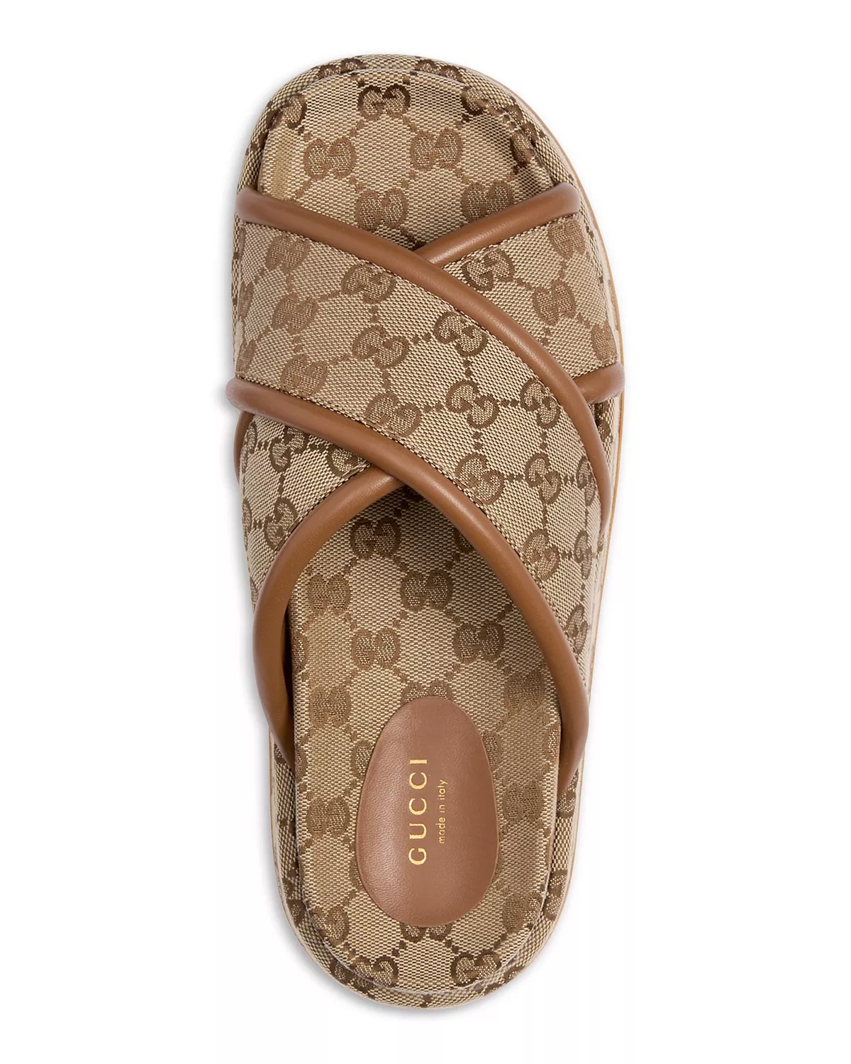 Women's GG Platform Slide Sandals - 3